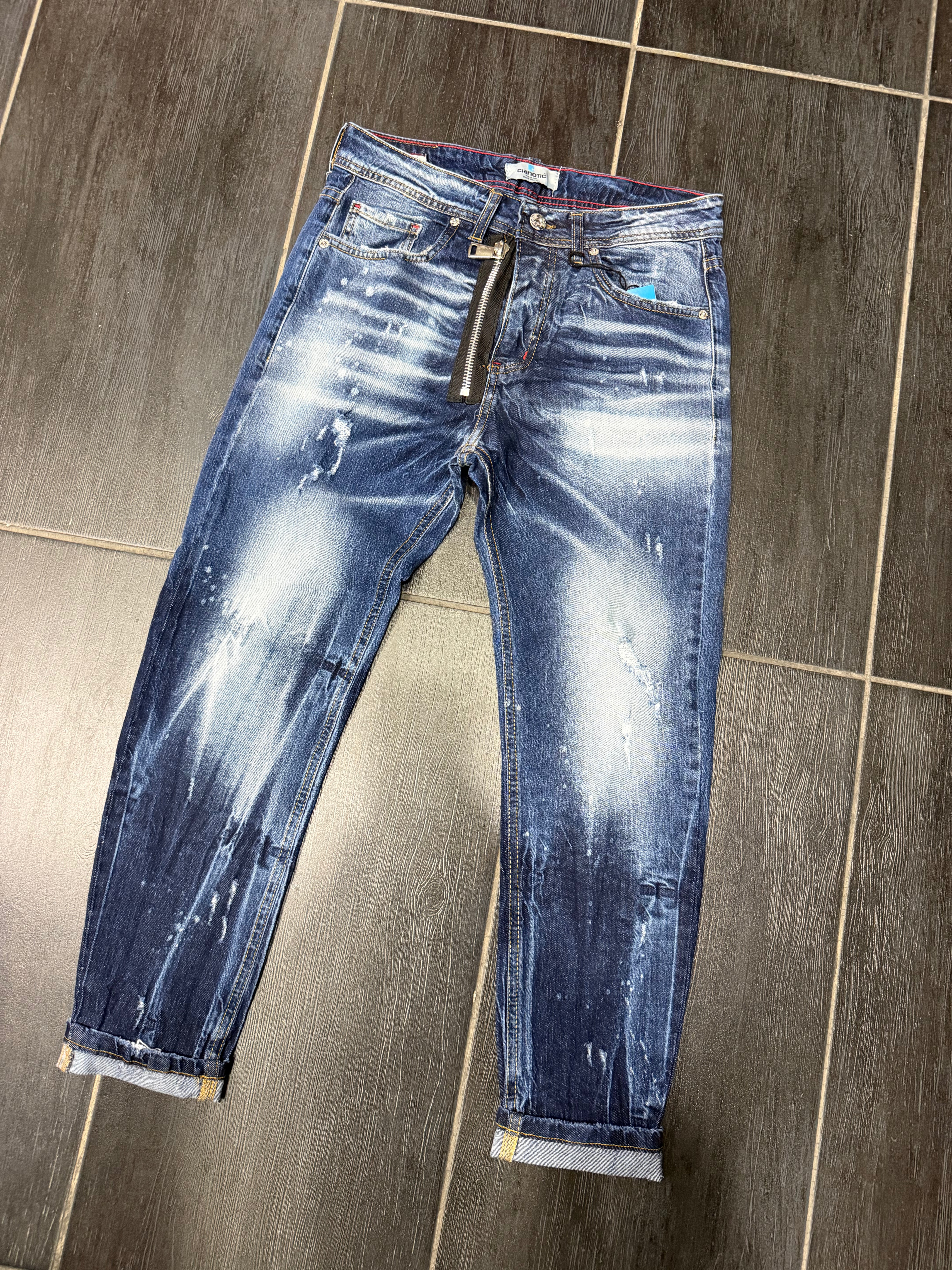 JEANS MOD DQ63 ZIP