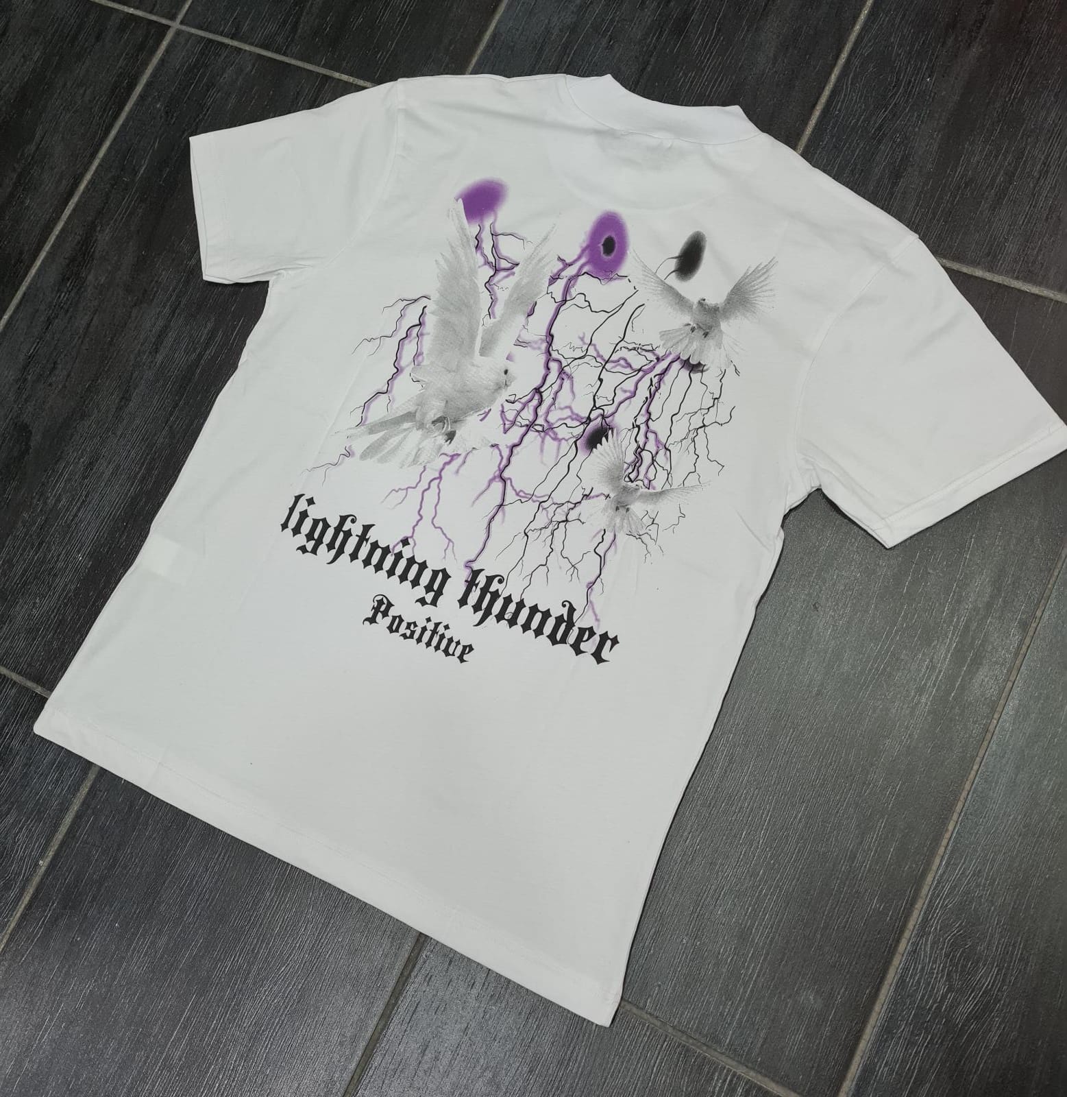 T-Shirt - Lightining Number Positive