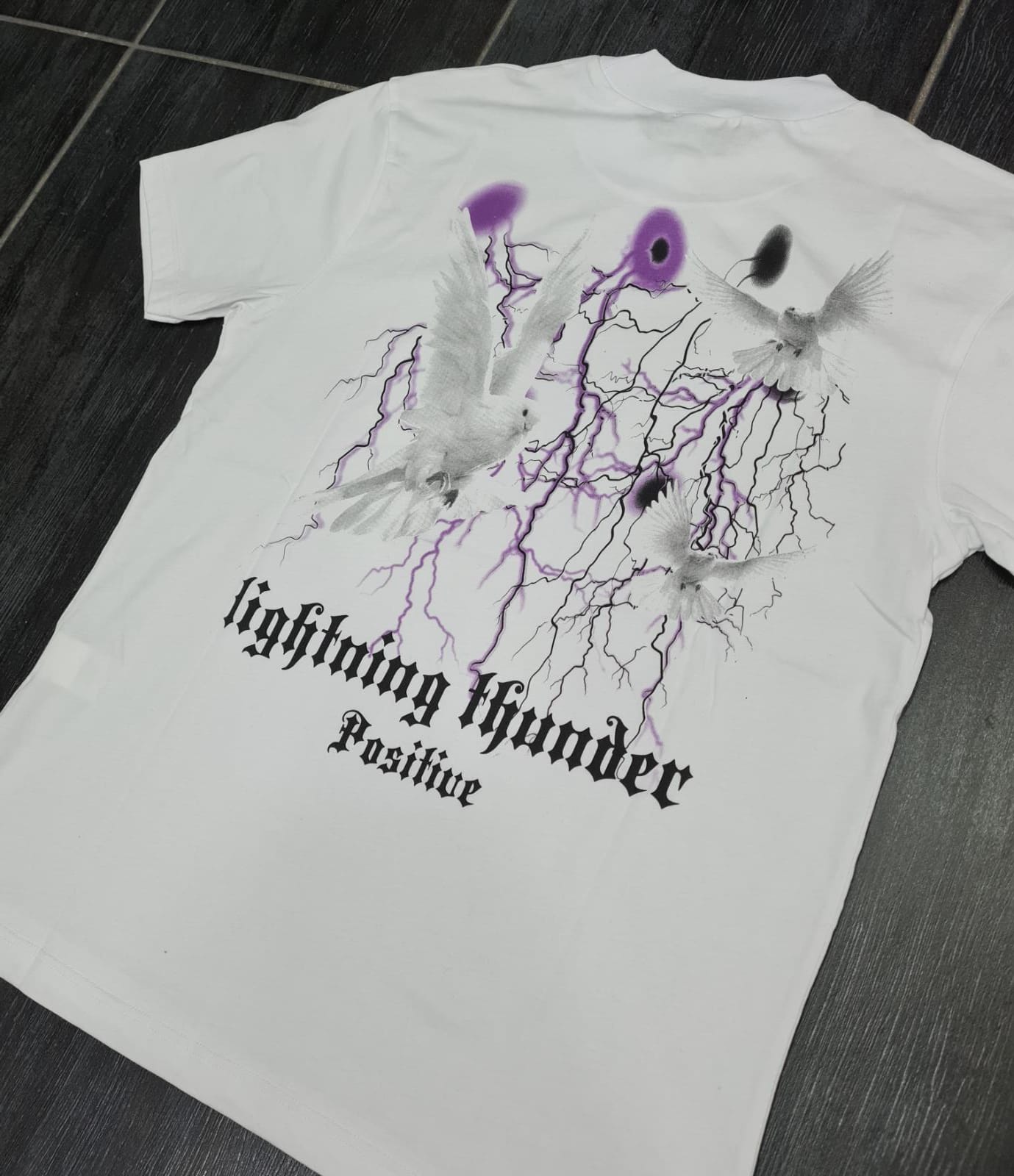 T-Shirt - Lightining Number Positive