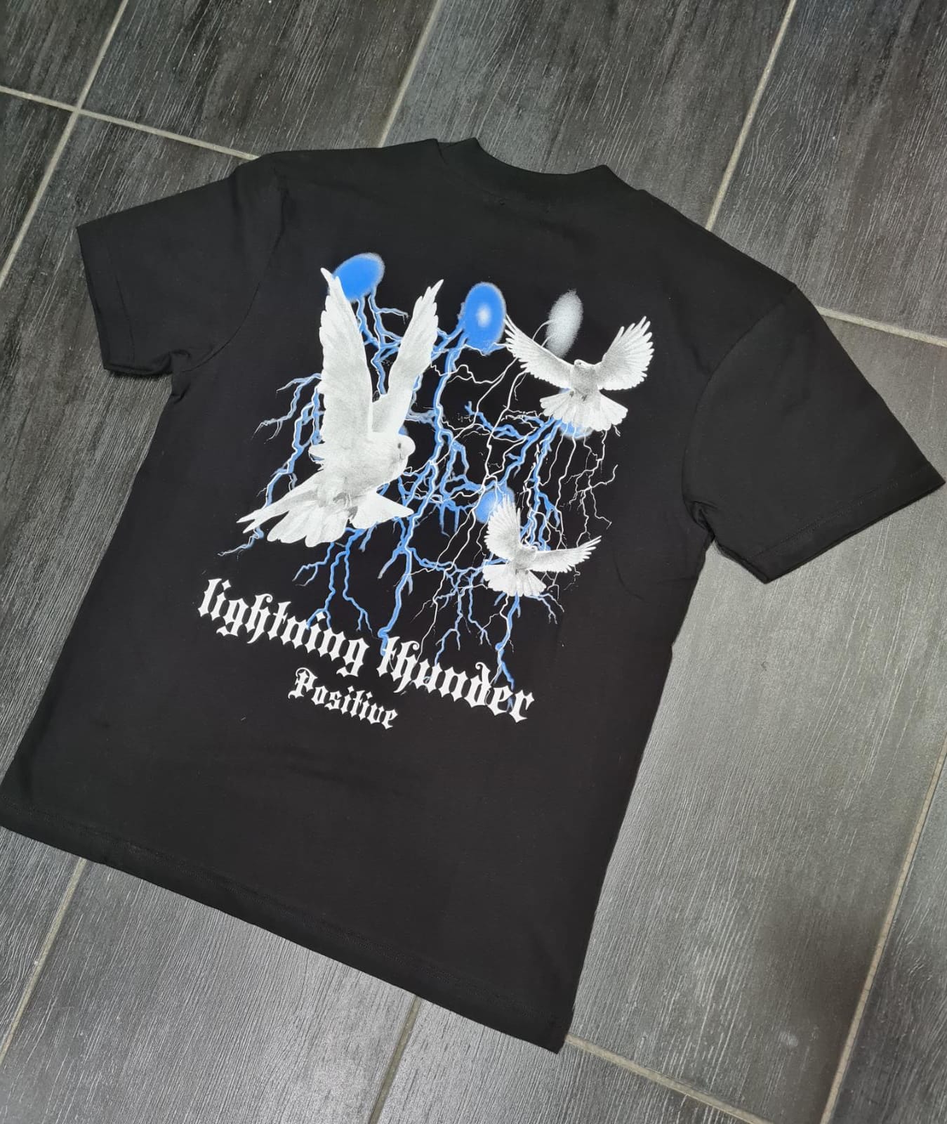 T-Shirt - Lightining Number Positive