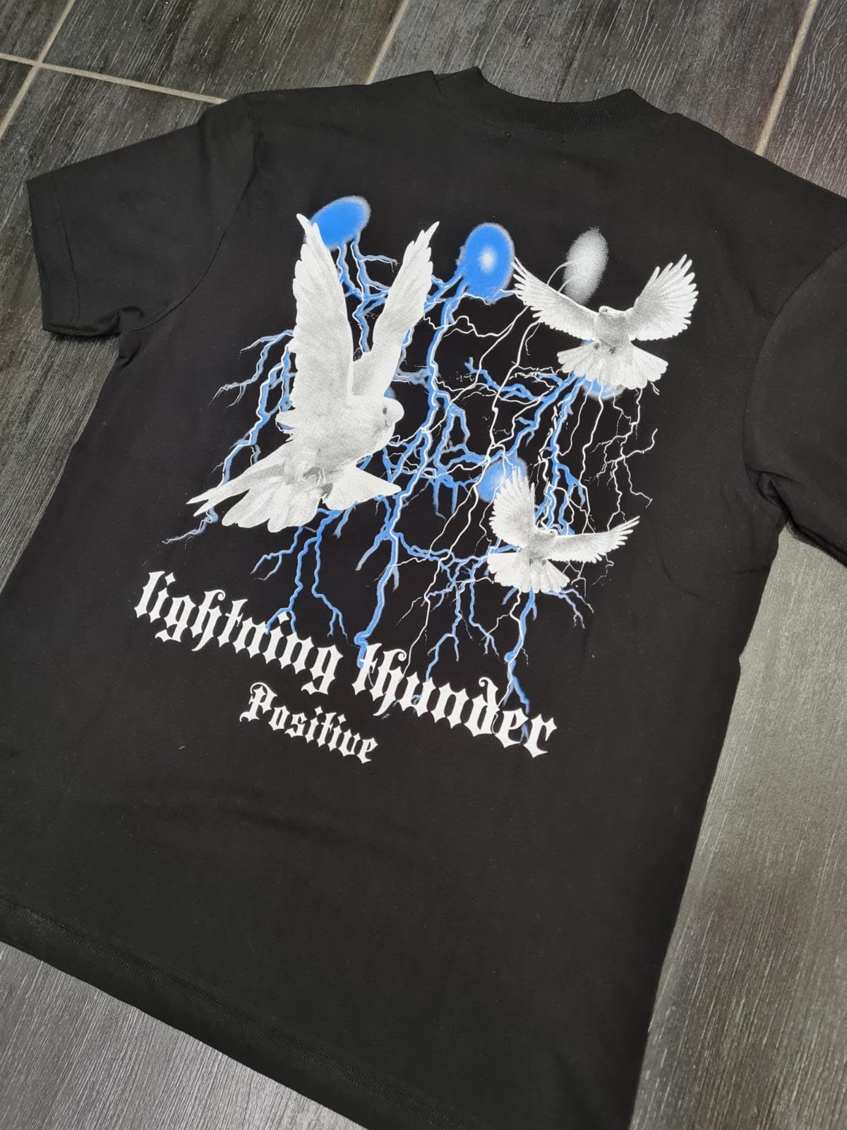 T-Shirt - Lightining Number Positive