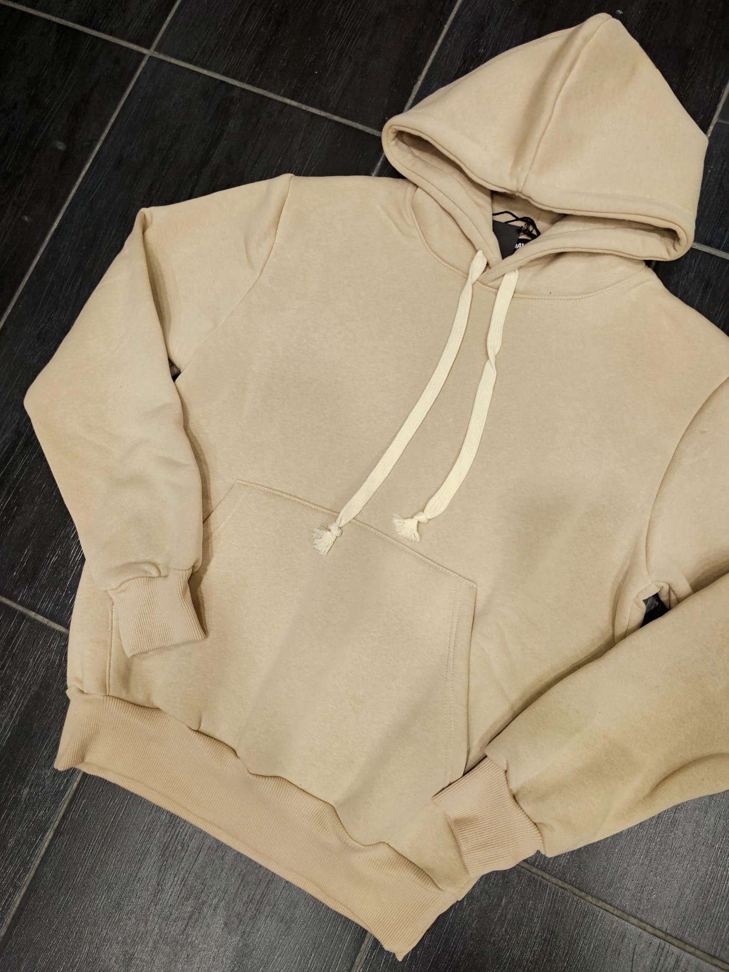 Felpa basic LACCI BEIGE