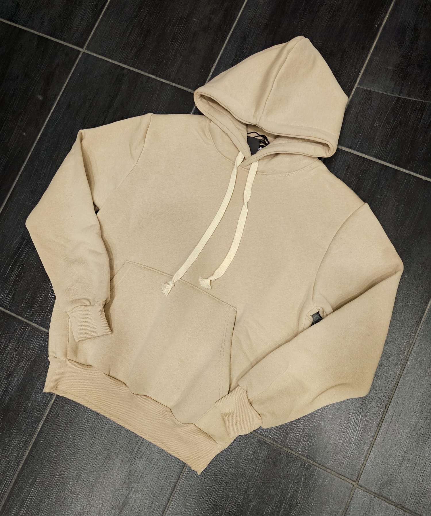 Felpa basic LACCI BEIGE