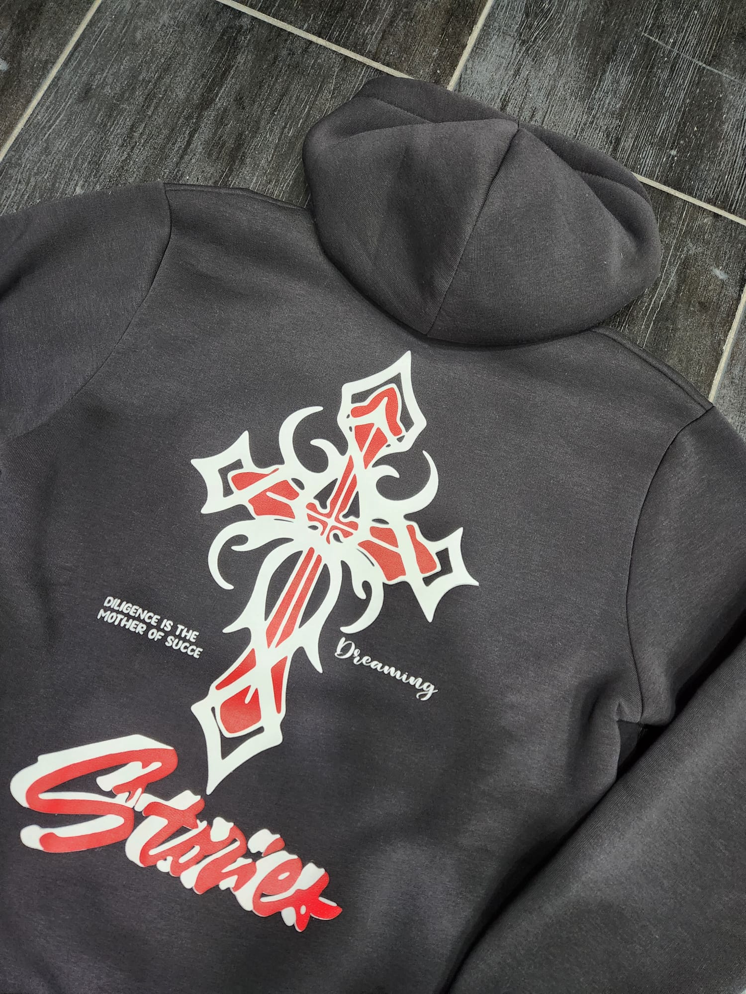 Felpa MOD CROCE ROSSA