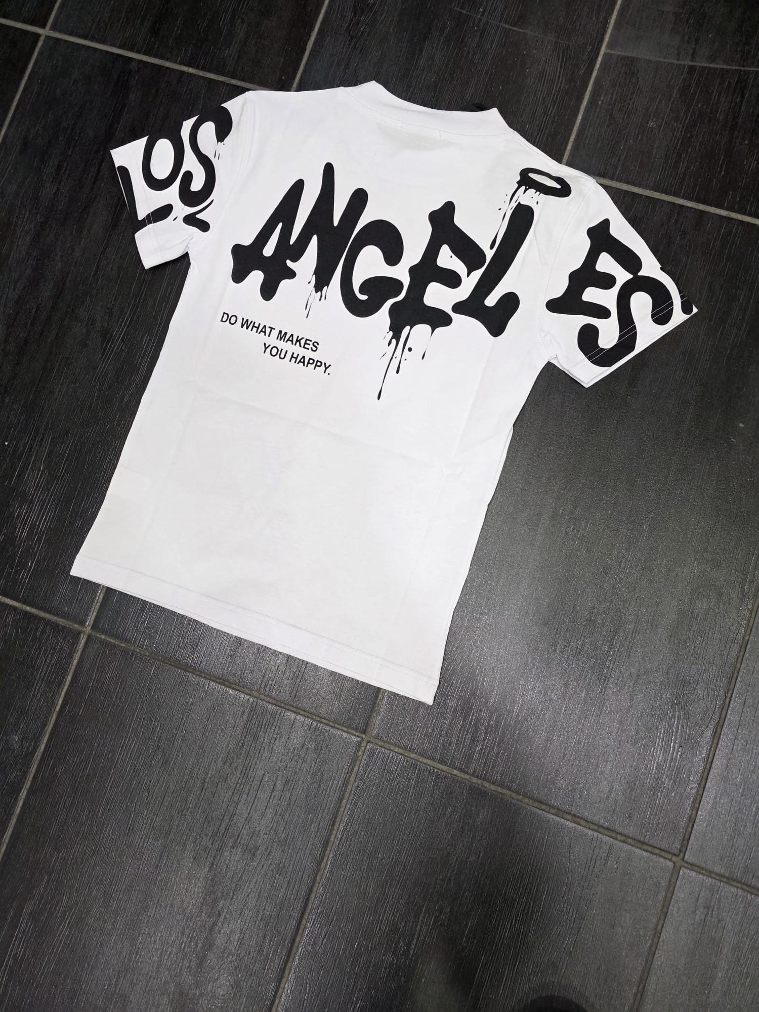 T-Shirt mod LOS ANGELES scritta
