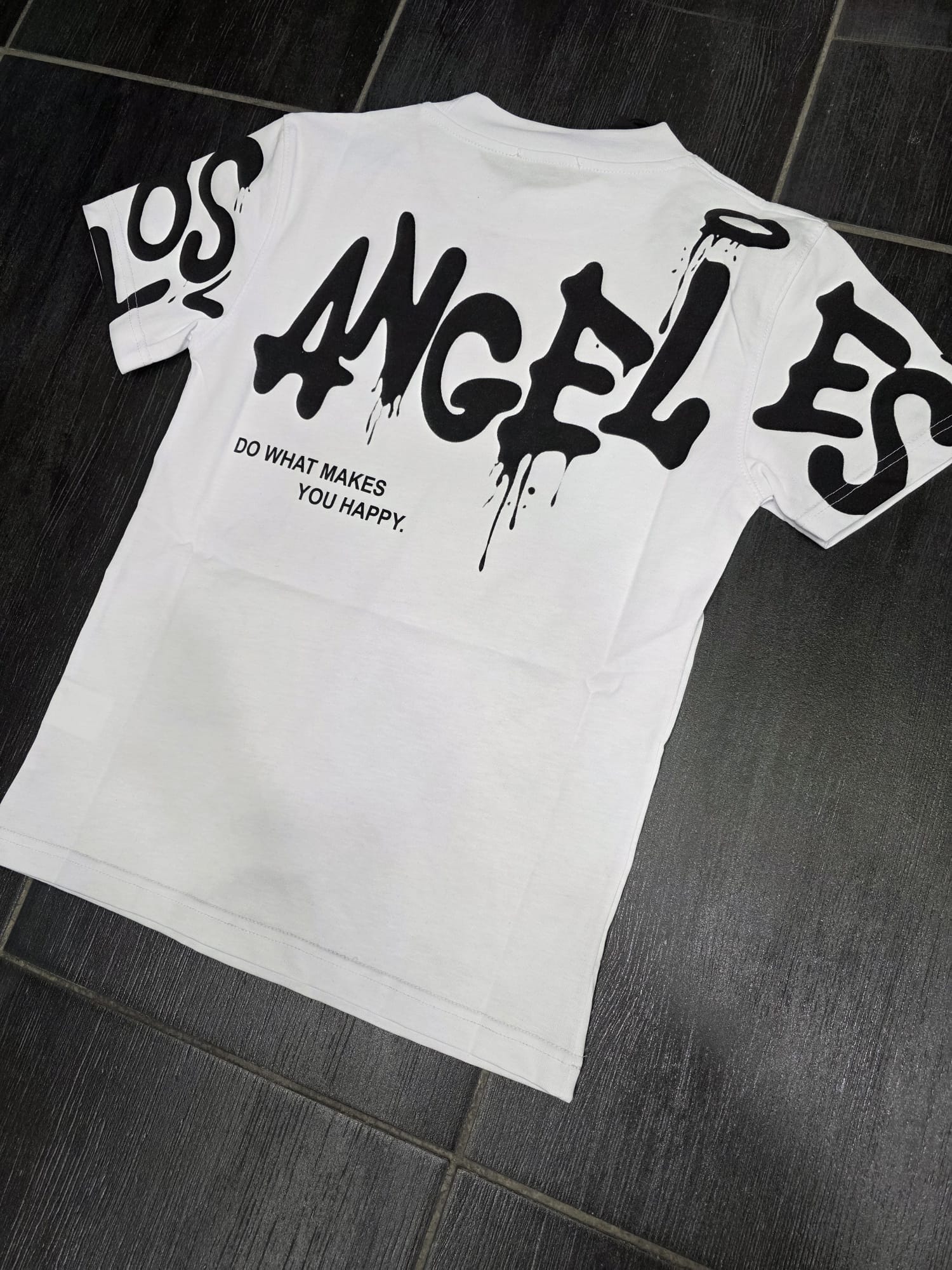 T-Shirt mod LOS ANGELES scritta
