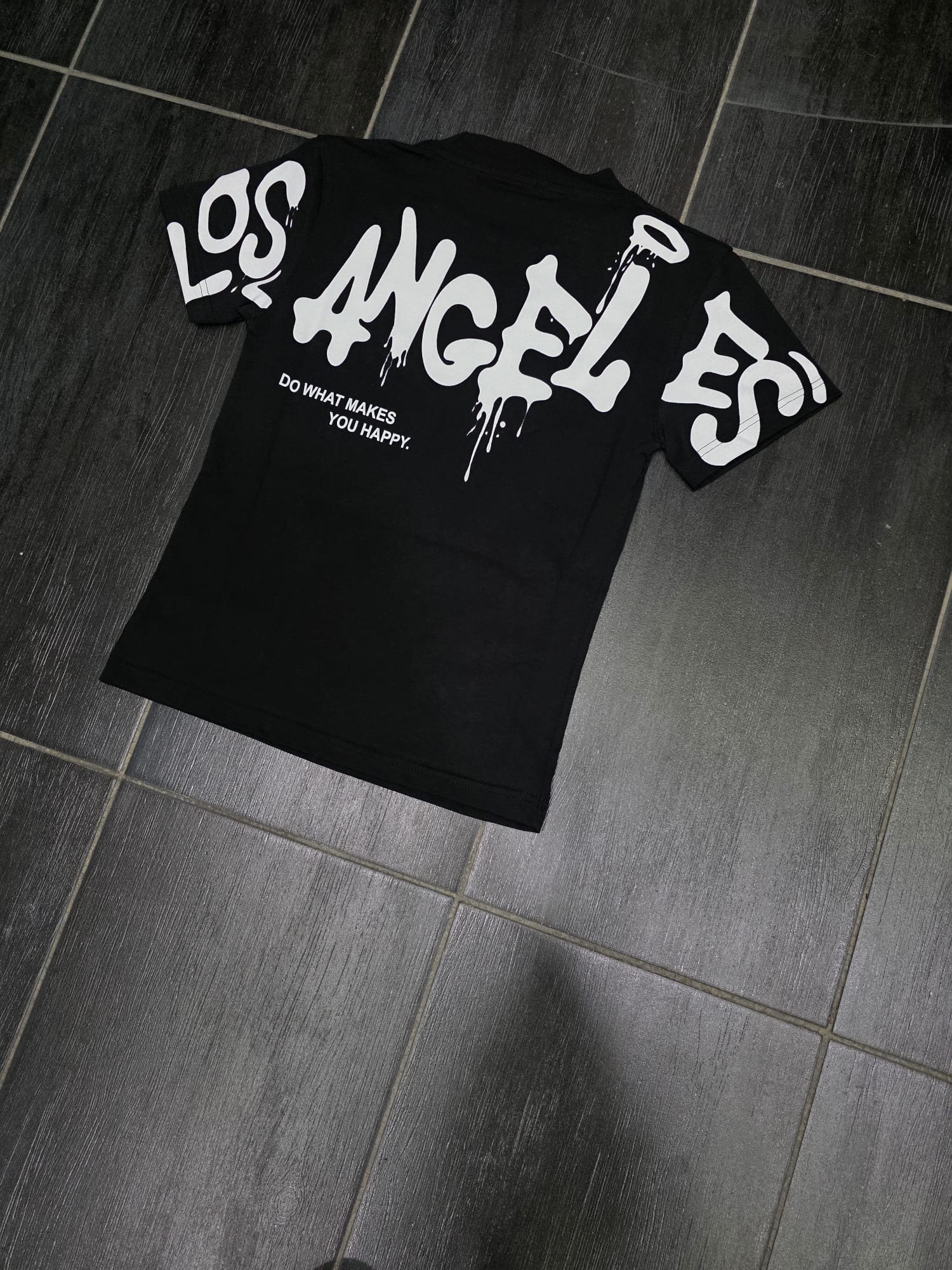 T-Shirt mod LOS ANGELES scritta