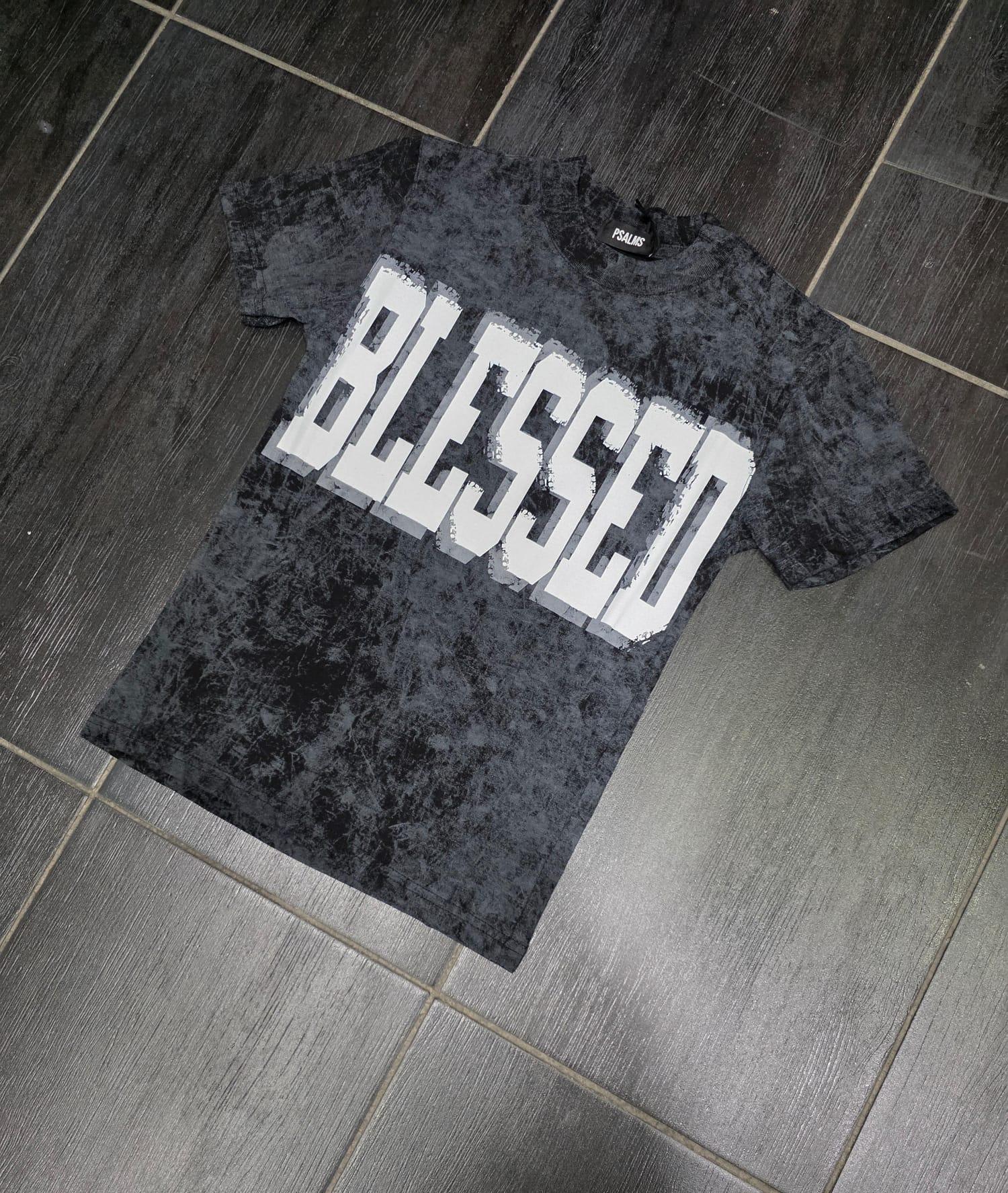 T-Shirt mod blessed marmo