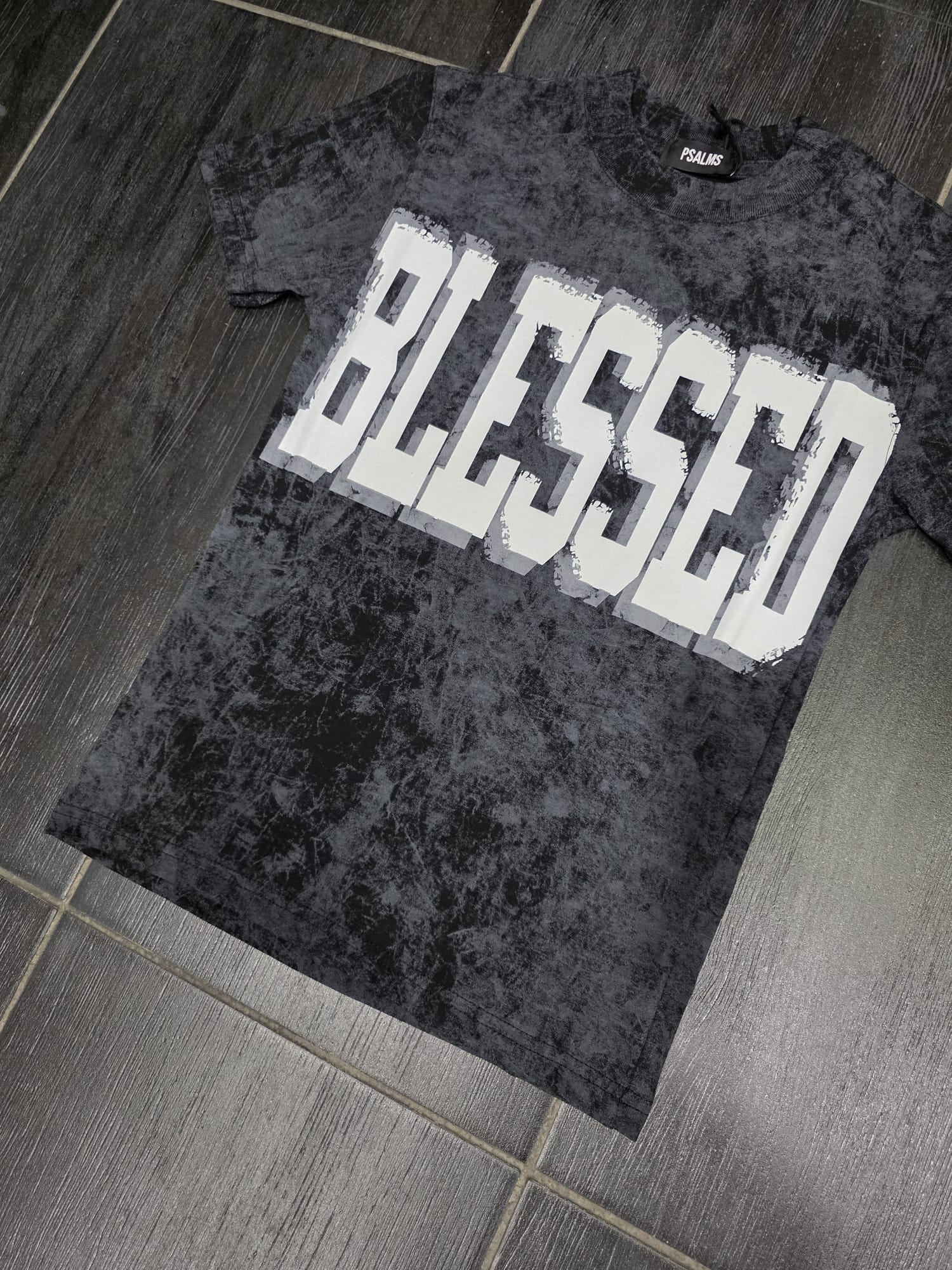 T-Shirt mod blessed marmo