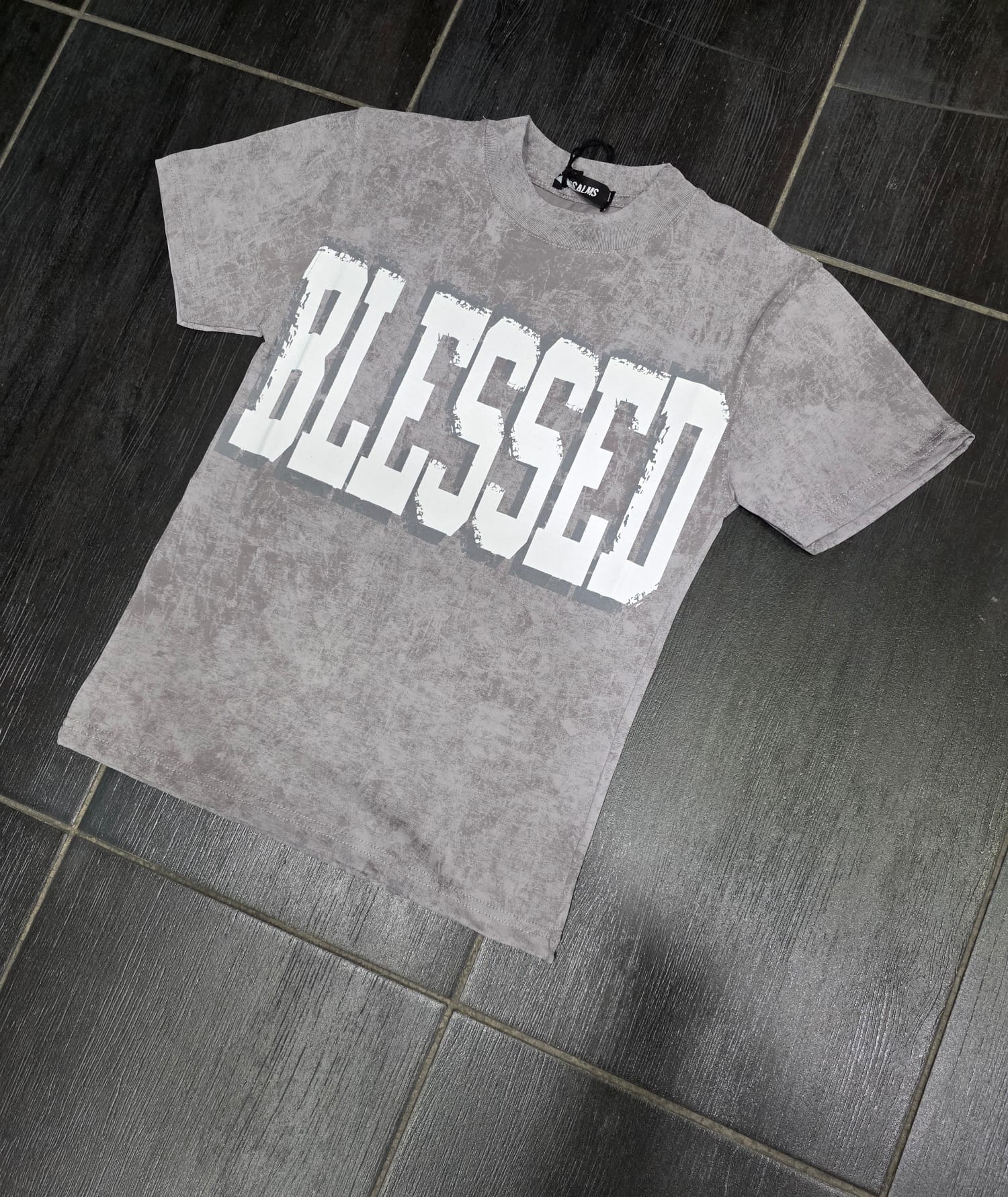 T-Shirt mod blessed marmo