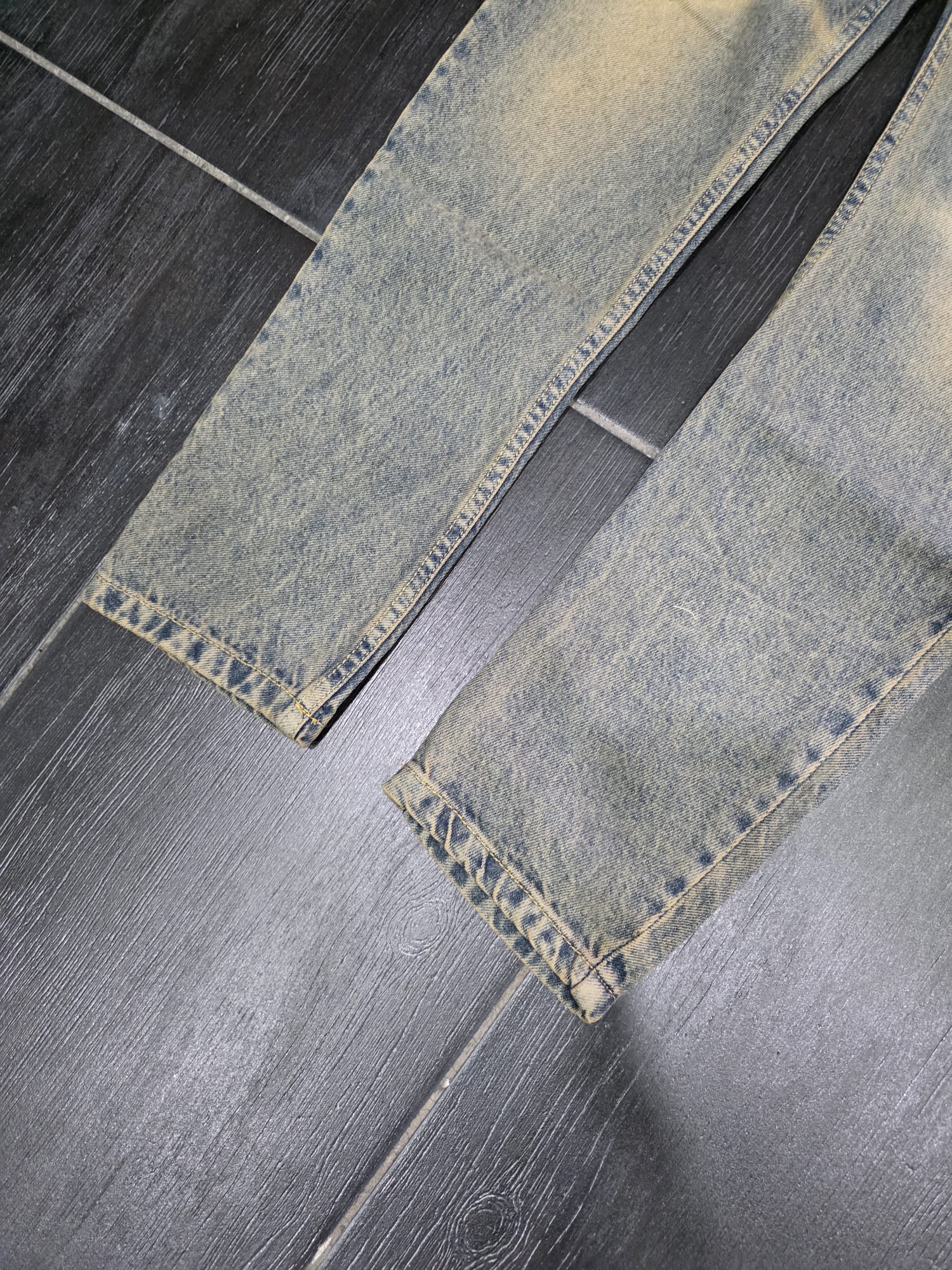 JEANS MOD DS 264 zip SABBIATO