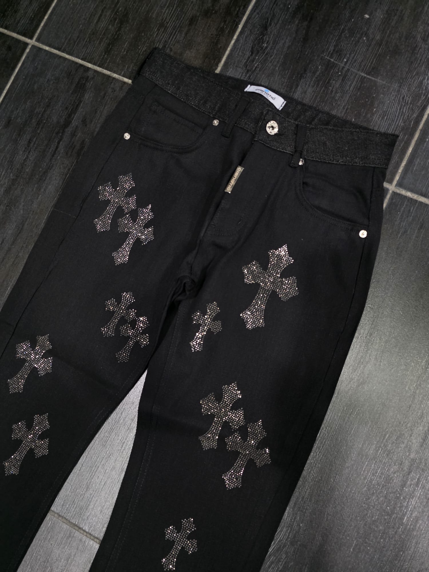 JEANS MOD CHROME HEARTS
