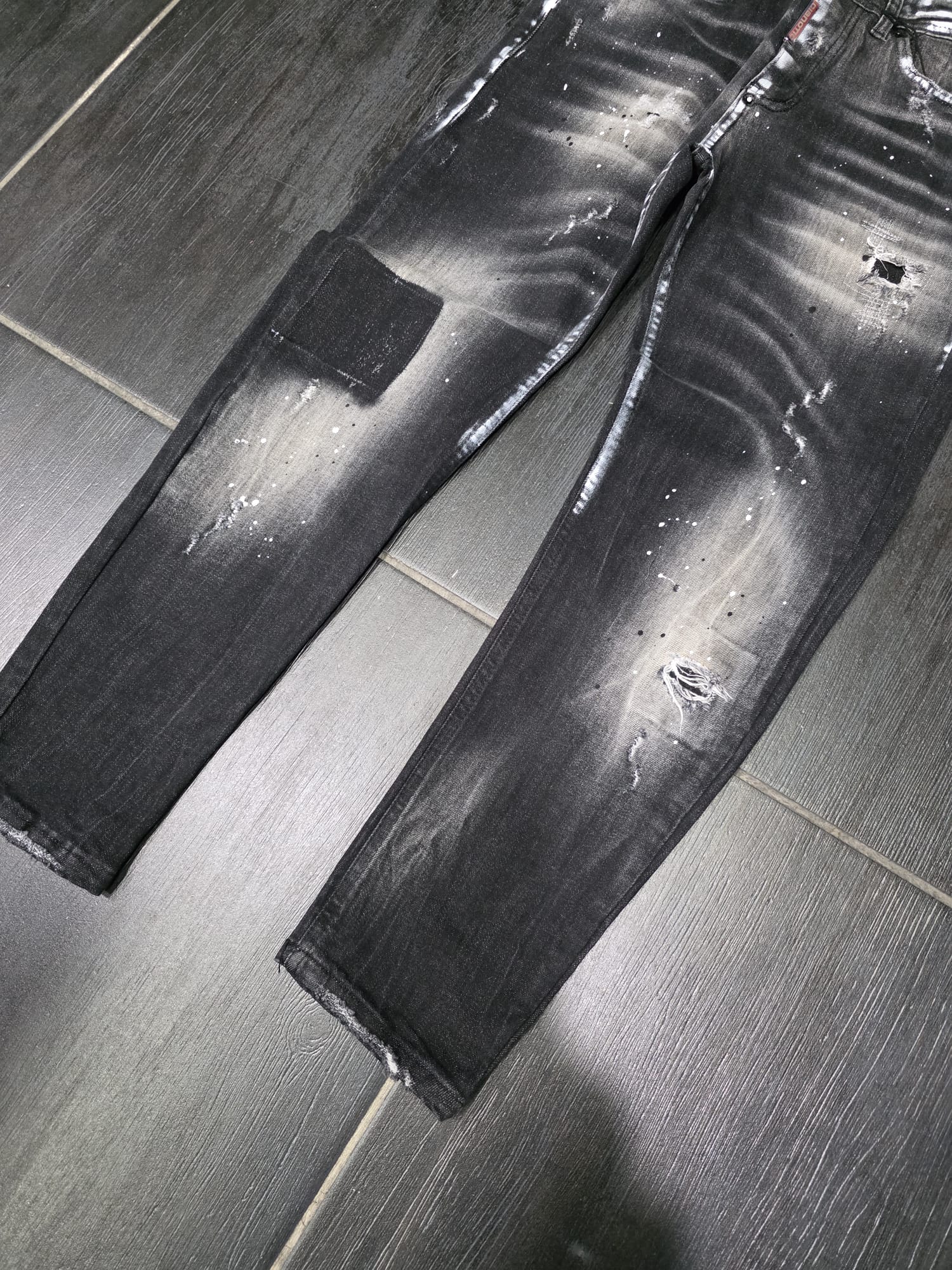 JEANS MOD REM BLACK