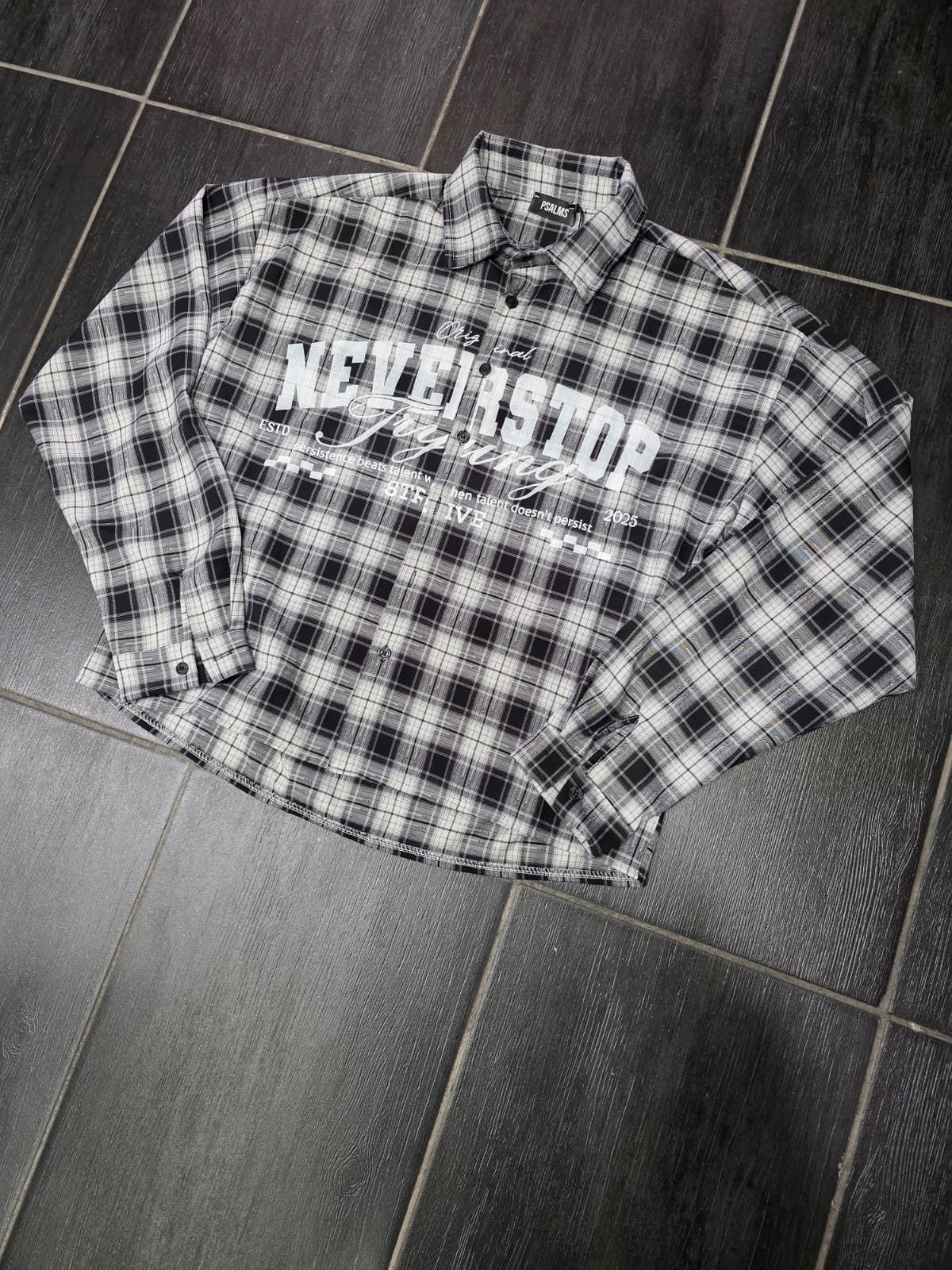CAMICIA MOD NEVER STOP