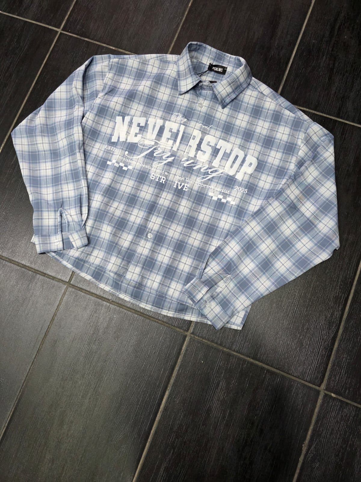 CAMICIA MOD NEVER STOP