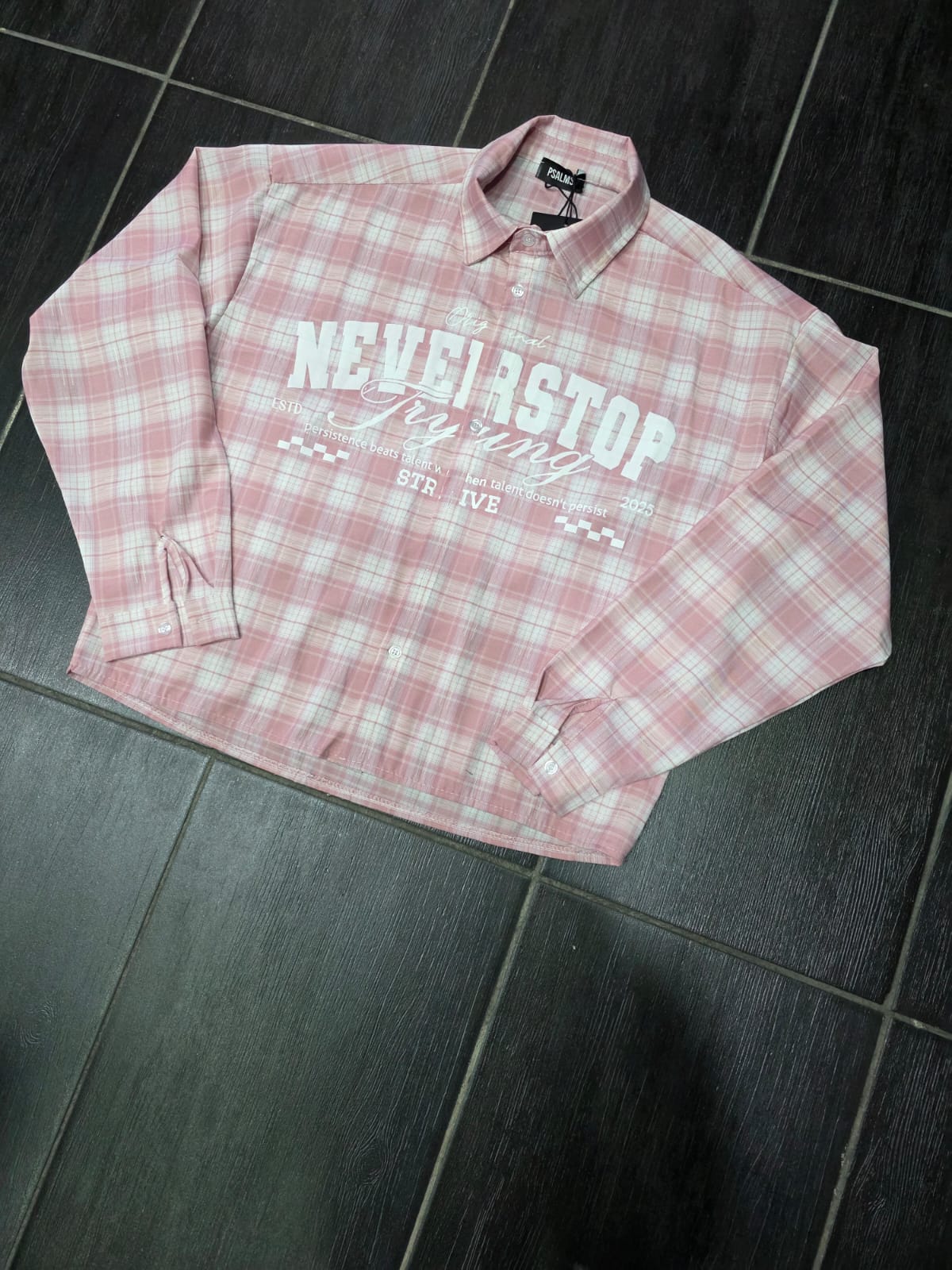 CAMICIA MOD NEVER STOP