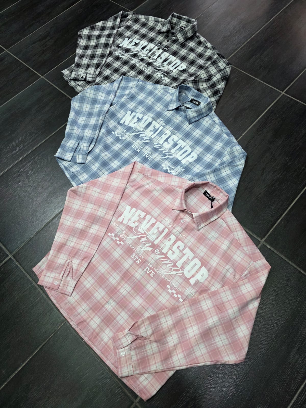 CAMICIA MOD NEVER STOP