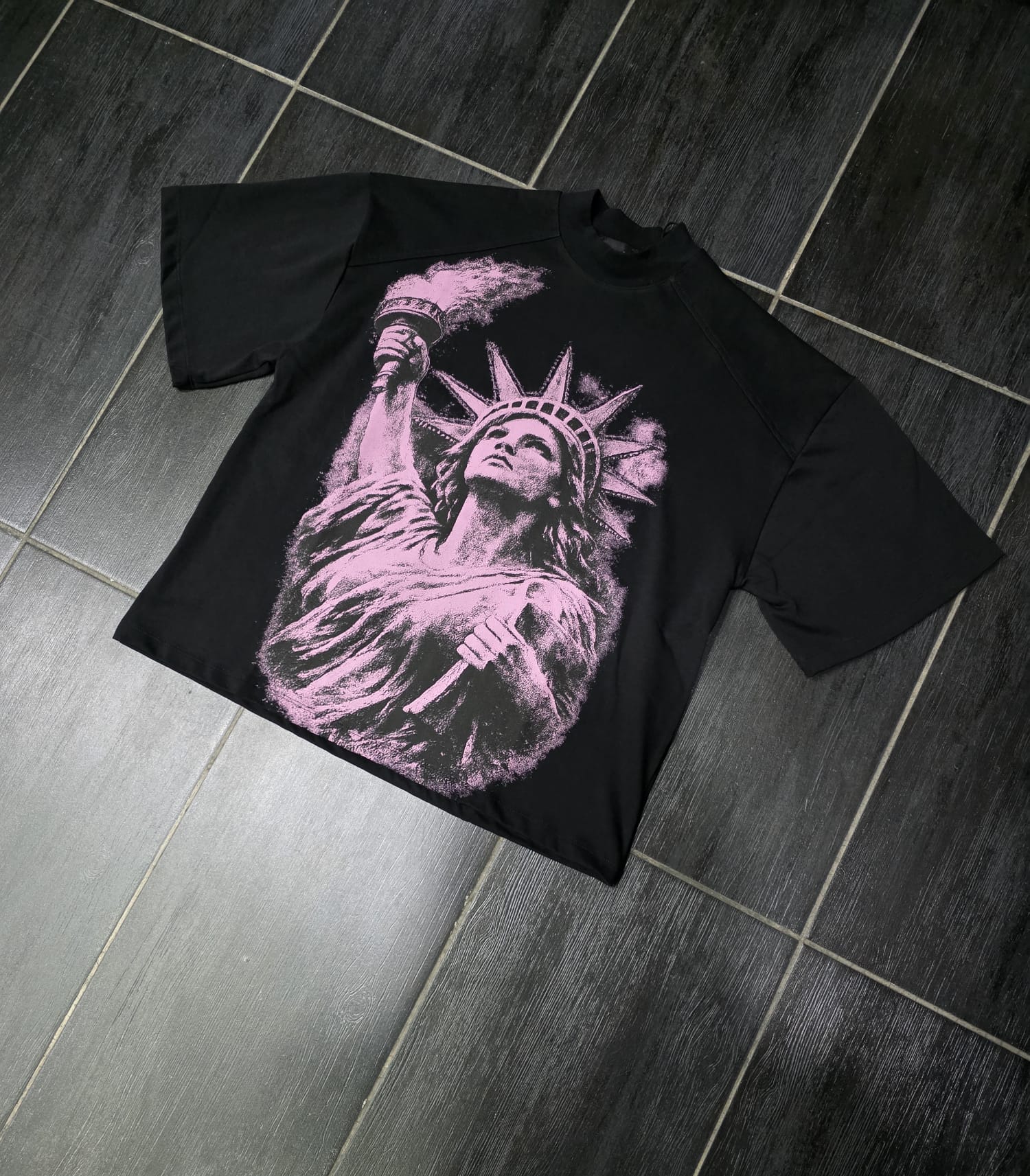 T-Shirt AMERICAN 4071 USA ROSA