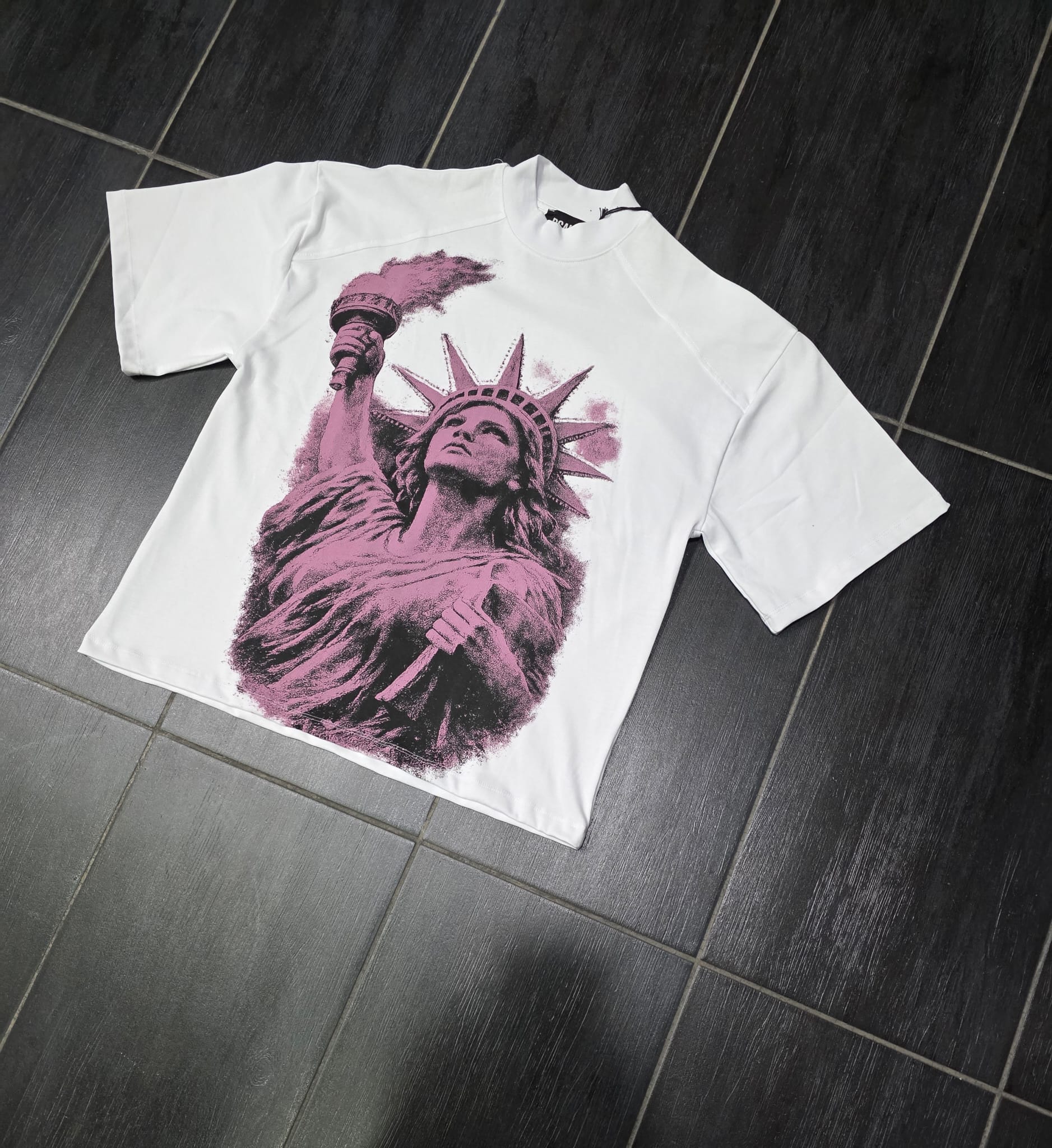 T-Shirt AMERICAN 4071 USA ROSA