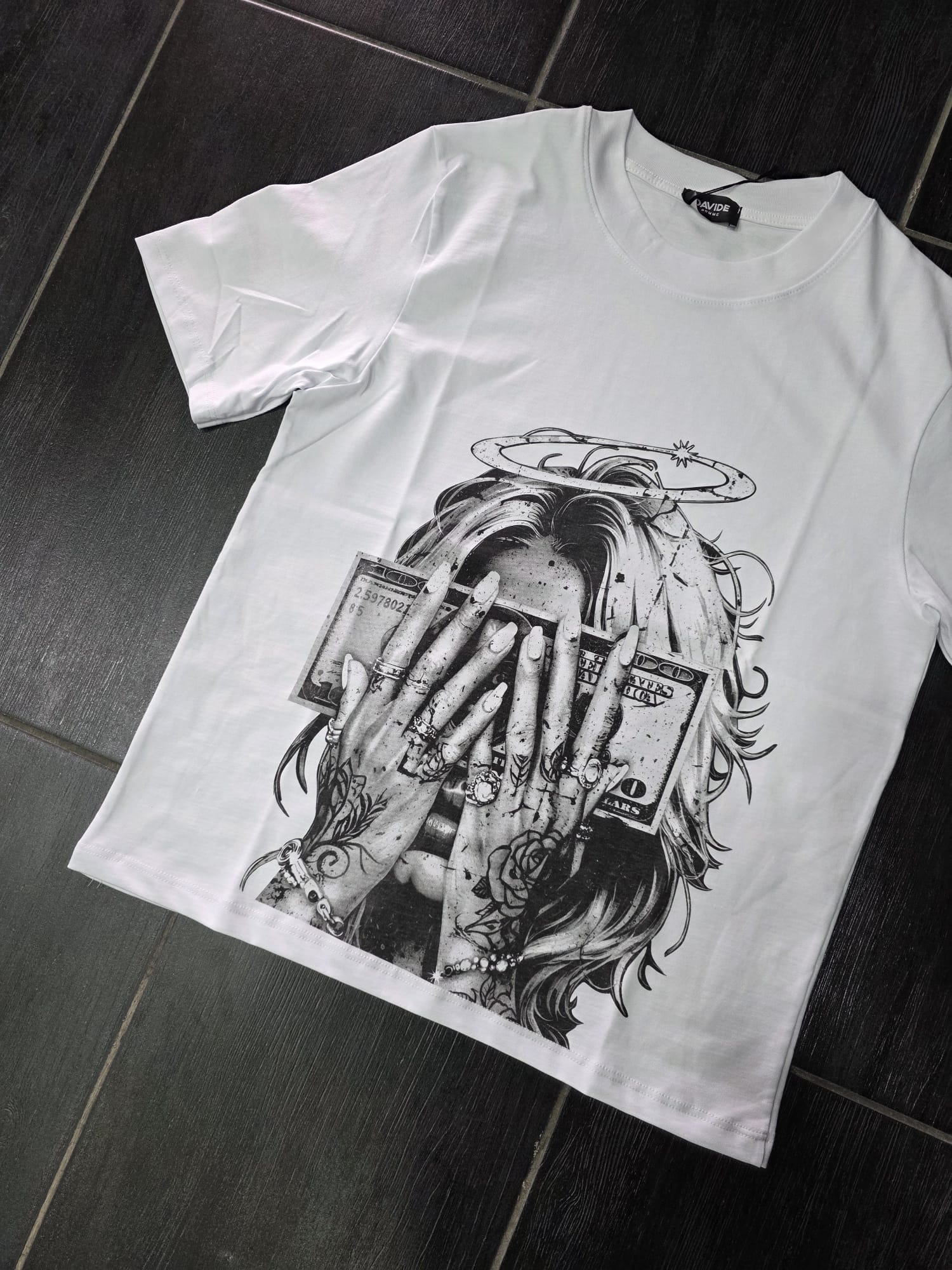 T-Shirt mod dollar uomo