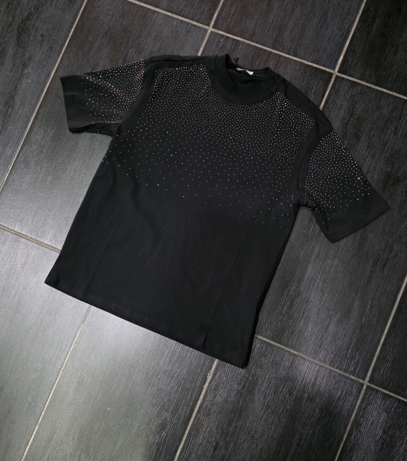 T-SHIRT MOD brillantini 1633