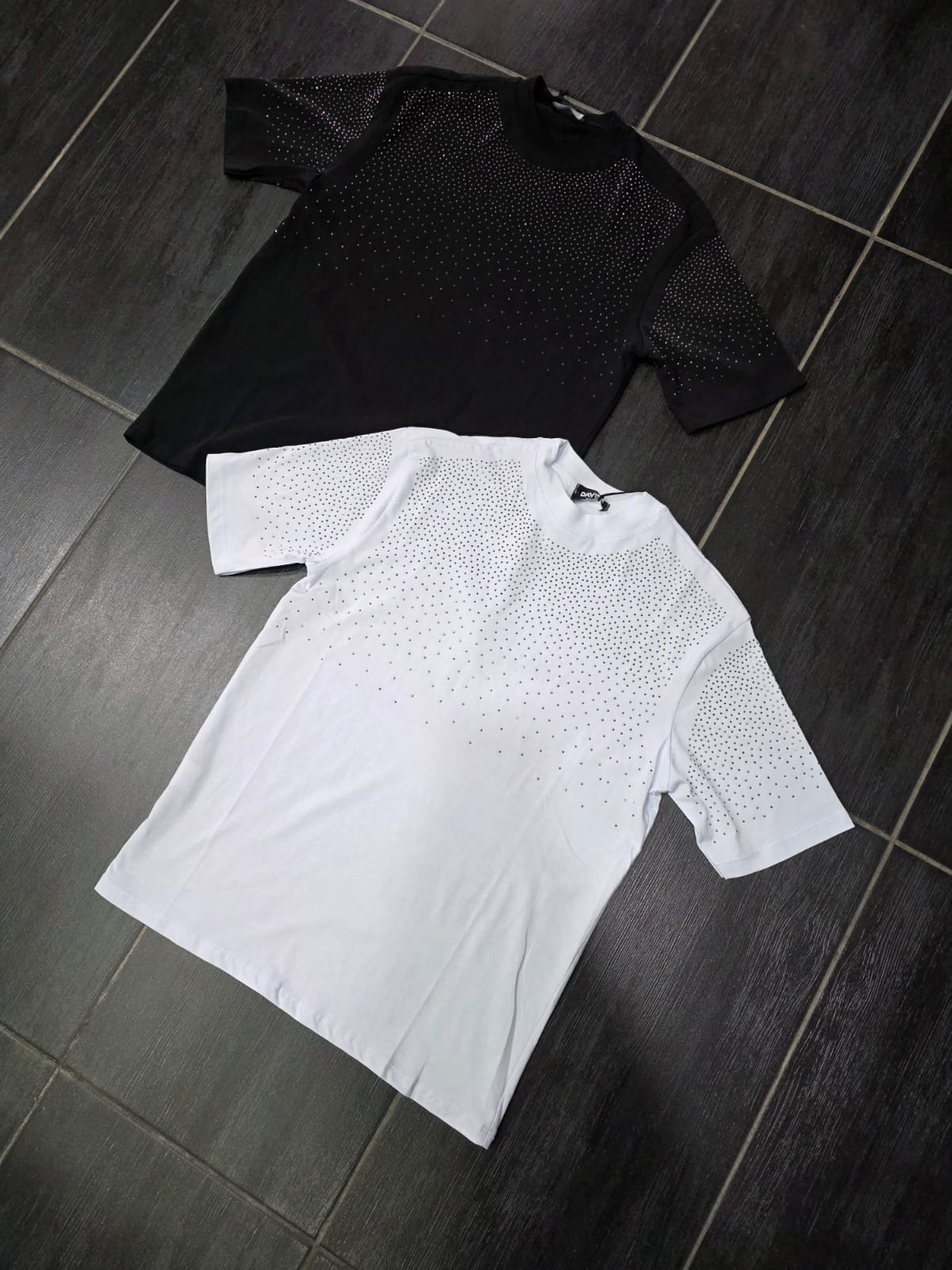 T-SHIRT MOD brillantini 1633