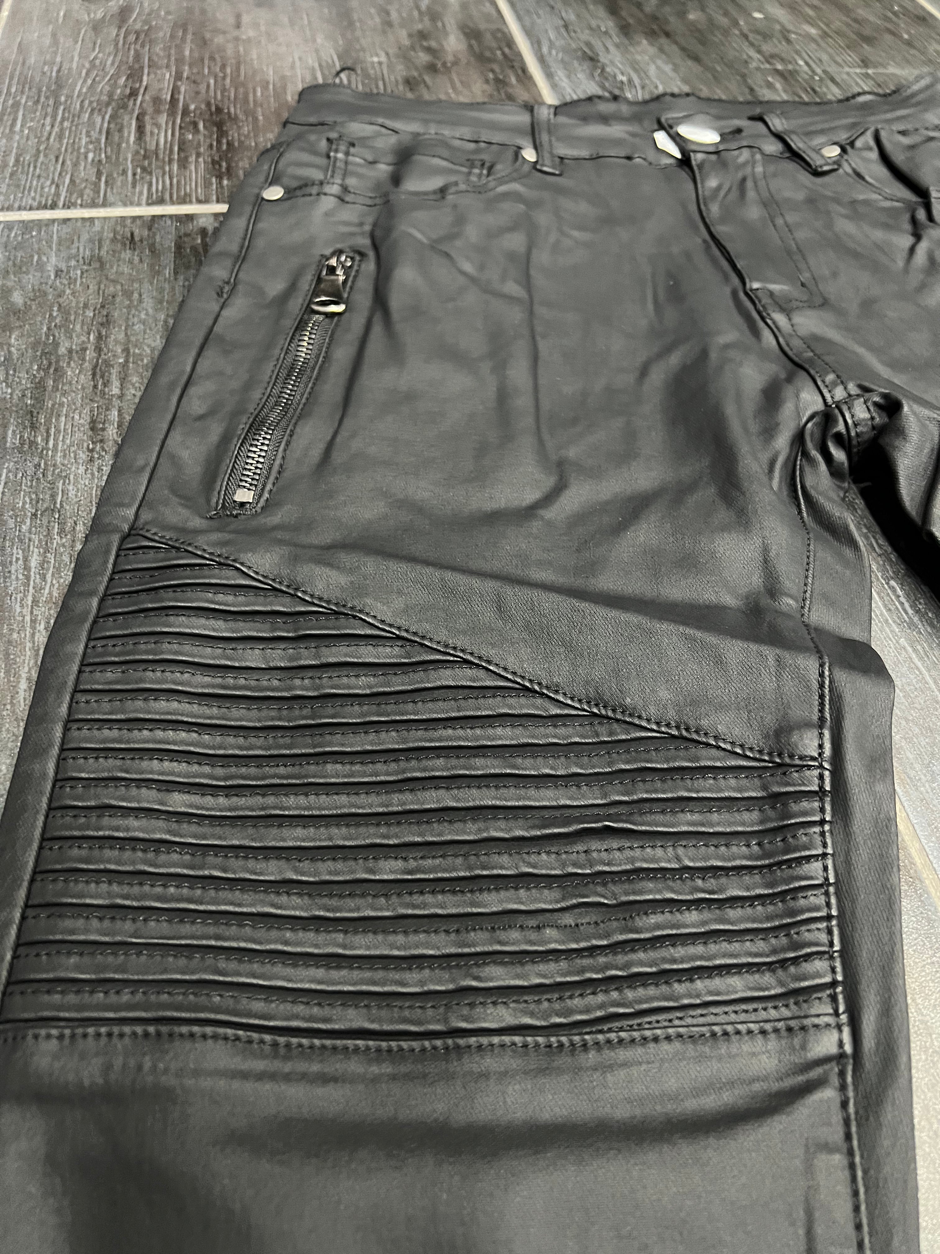 Biker Ecopelle Nero
