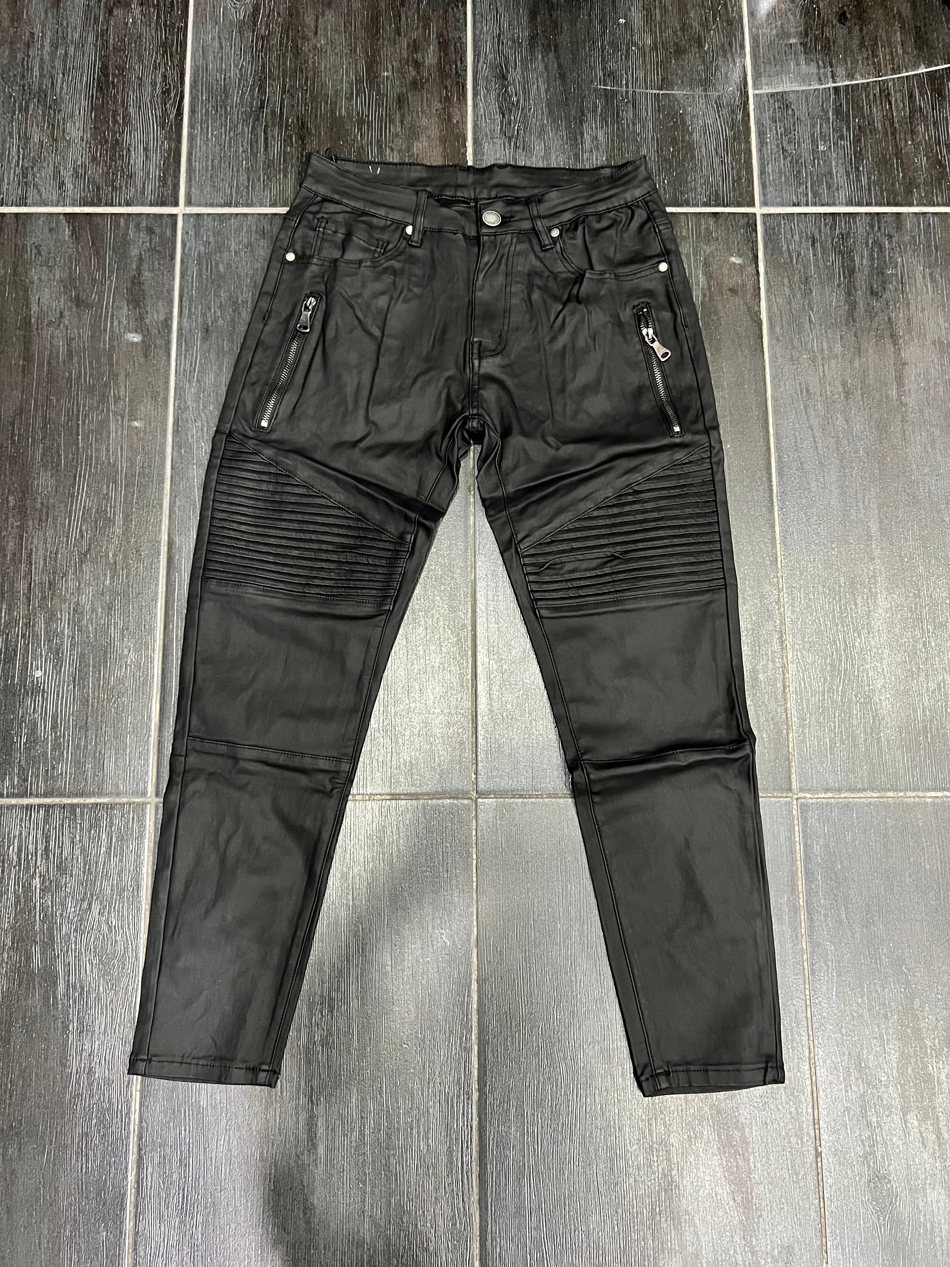 Biker Ecopelle Nero