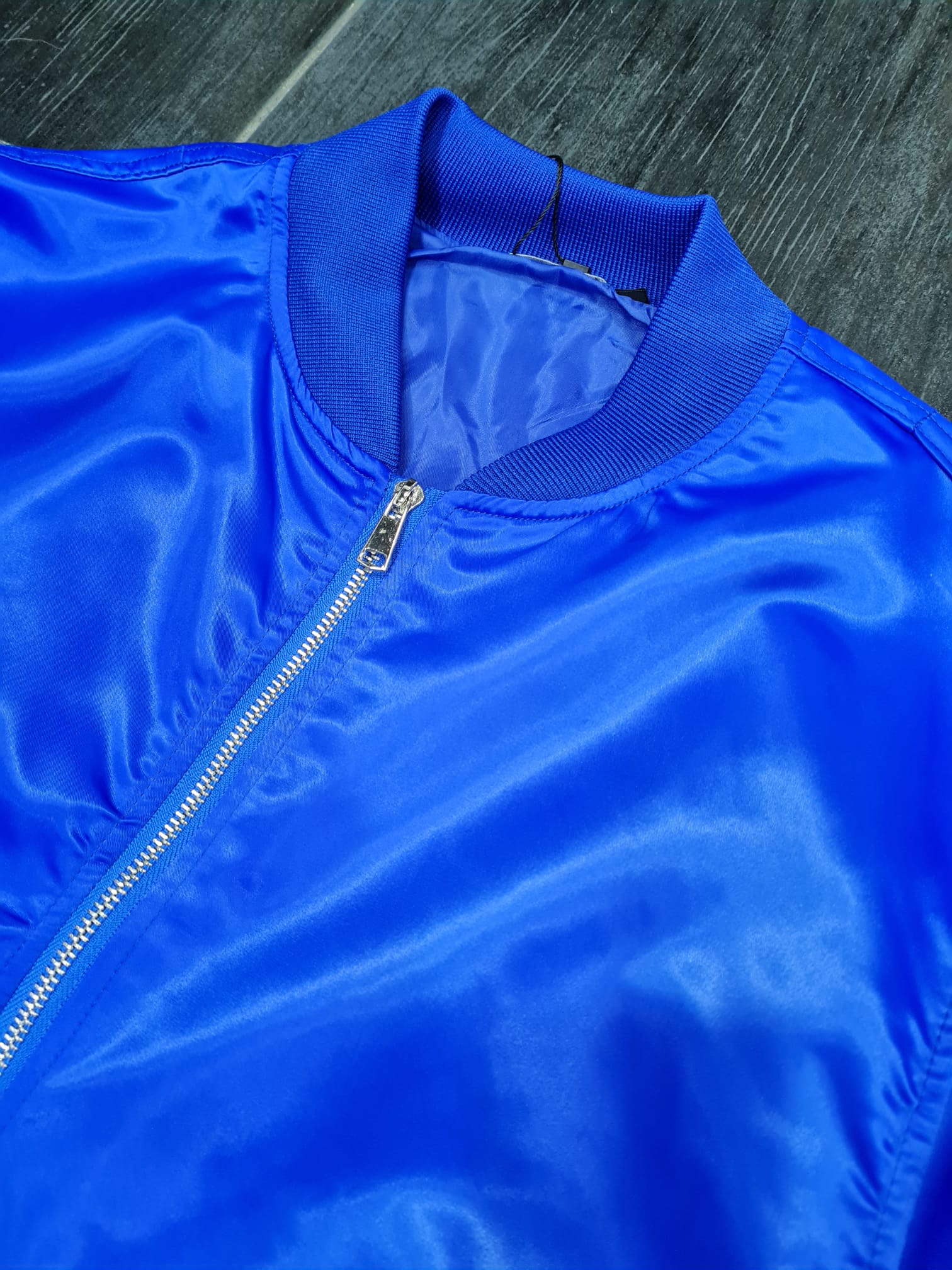 Giubbino Acetato Blu
