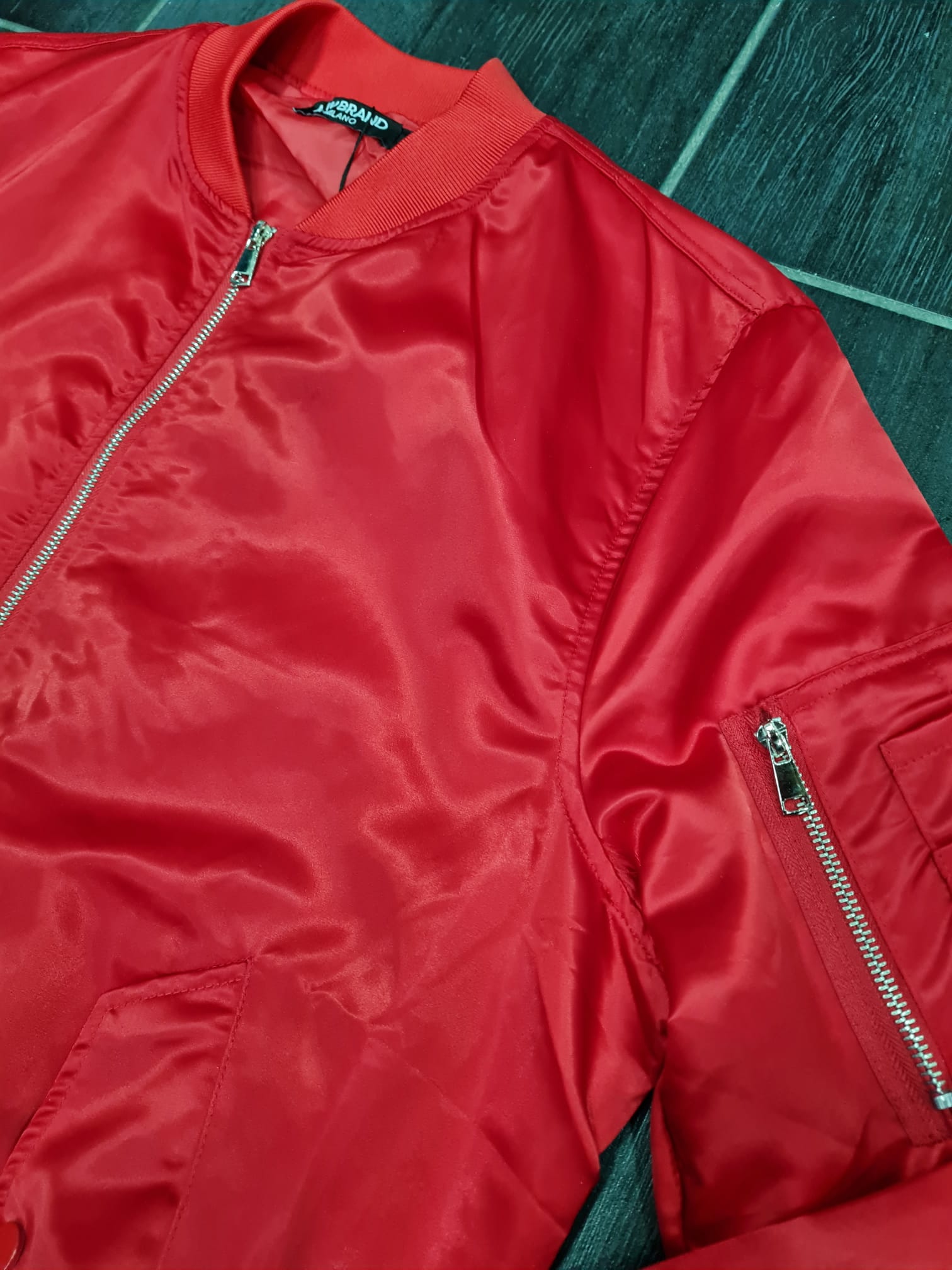 Giubbino Acetato Rosso