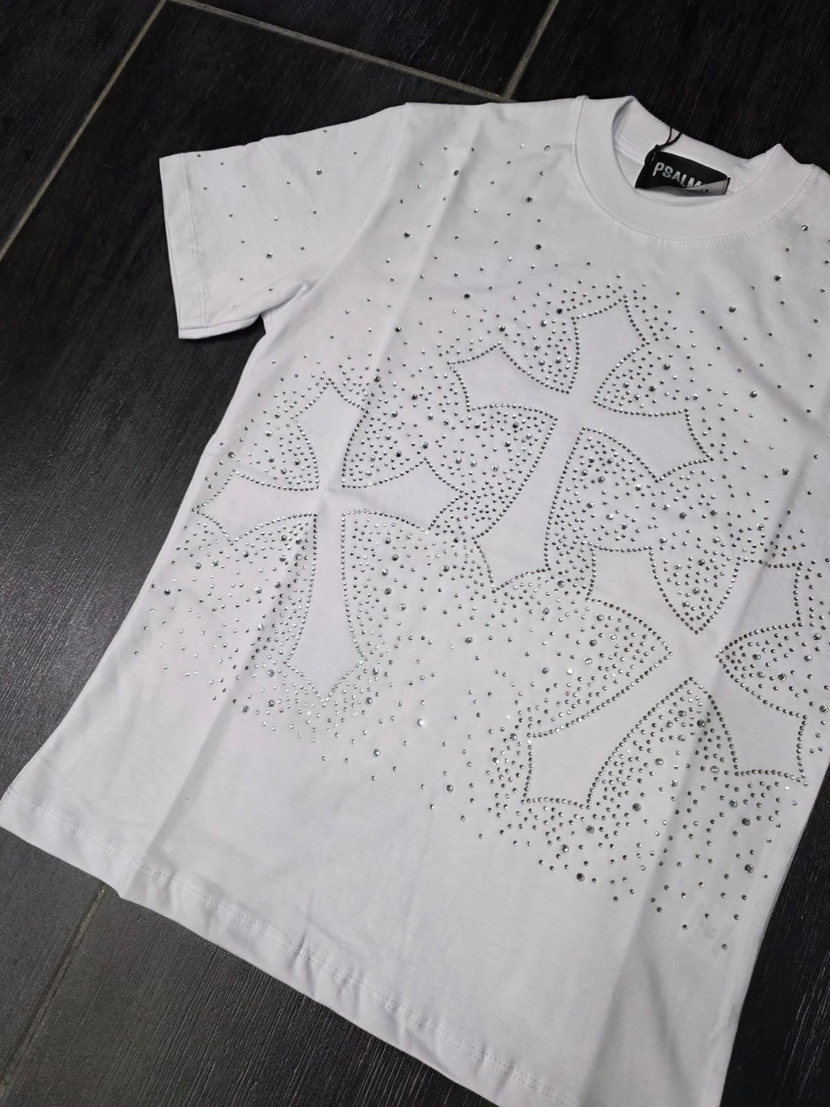 T-SHIRT MOD CROCI BRILLANTINI