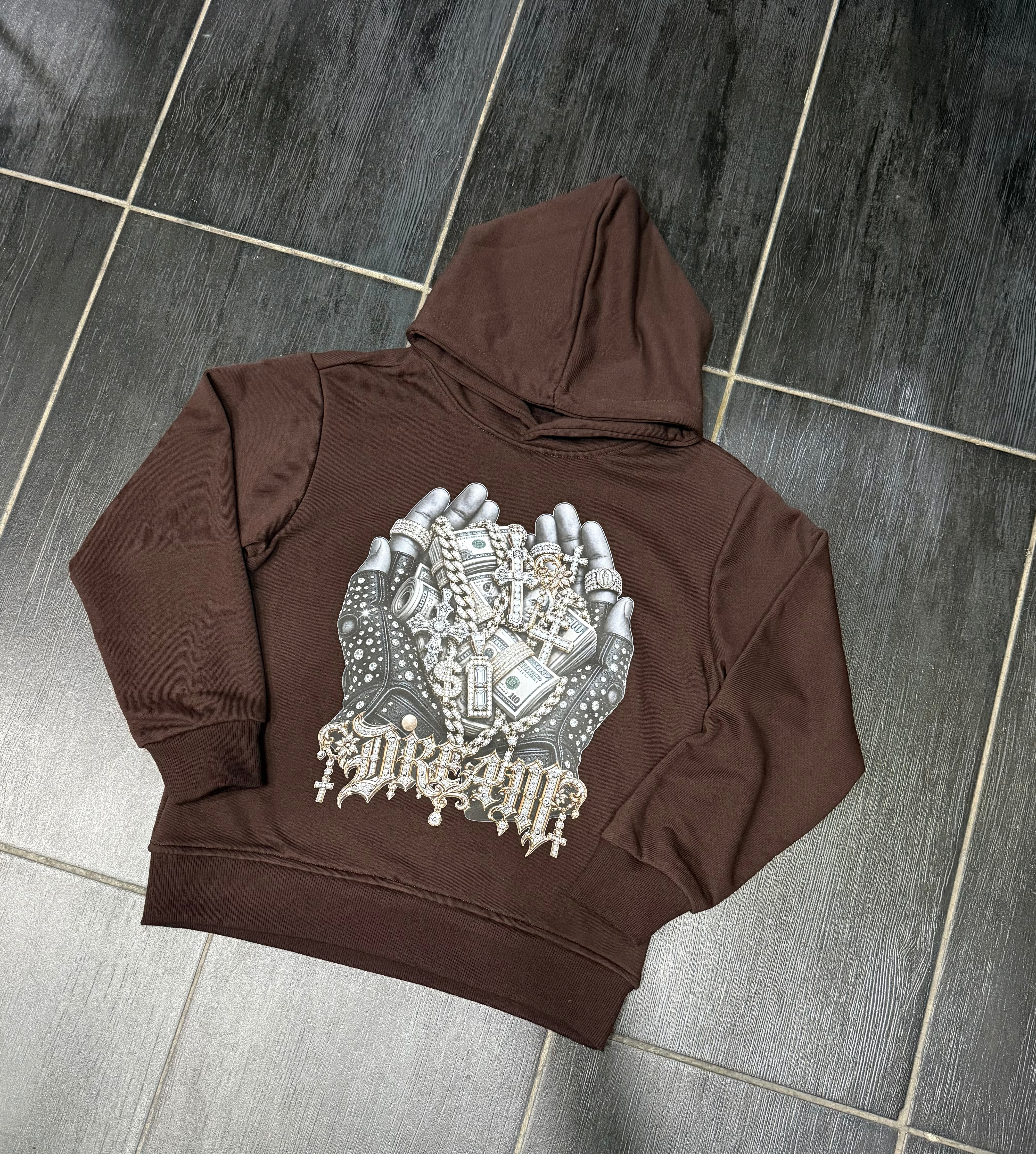 FELPA MOD DOLLAR DIAMOND