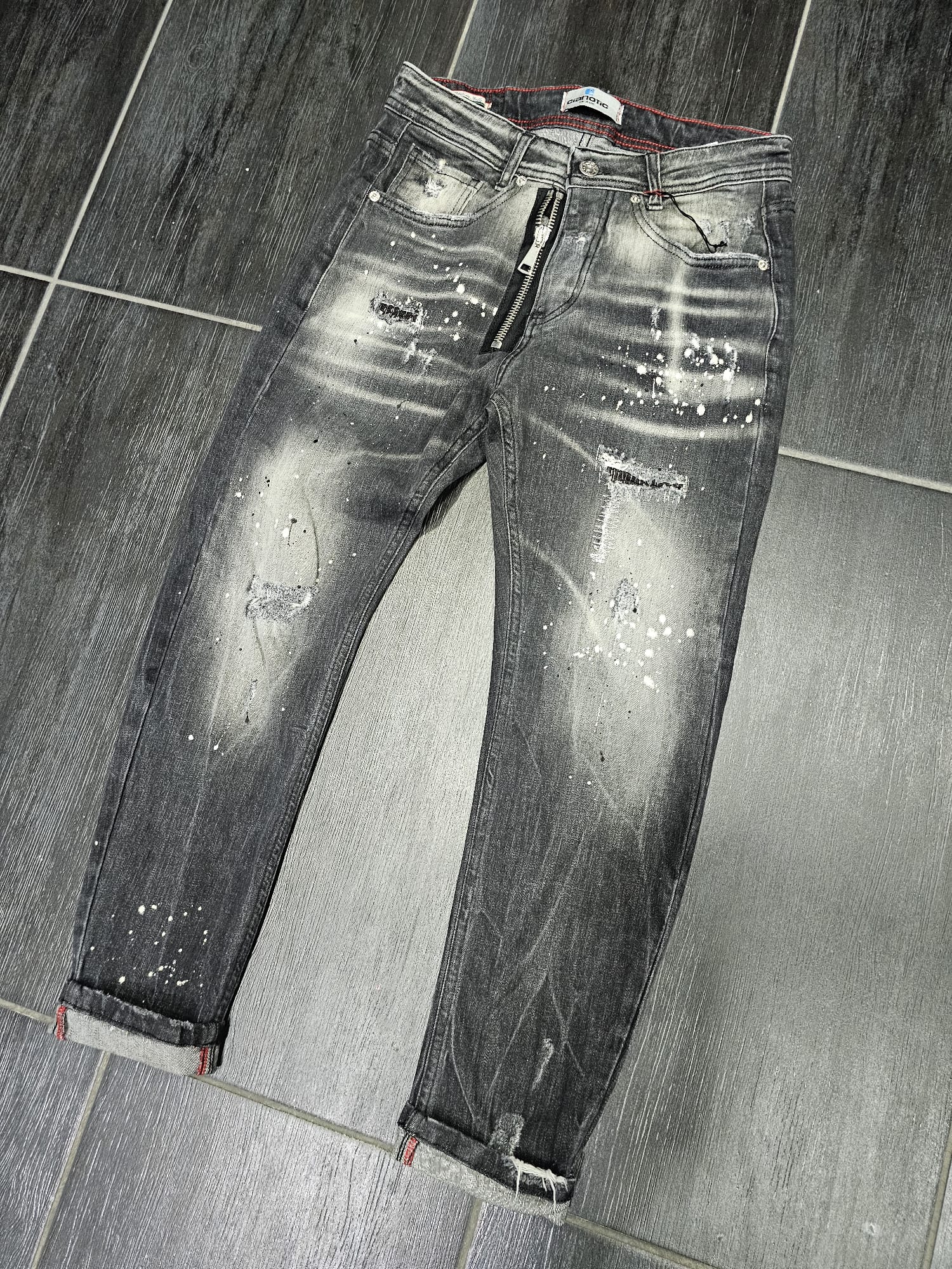 Jeans mod crept 2 black