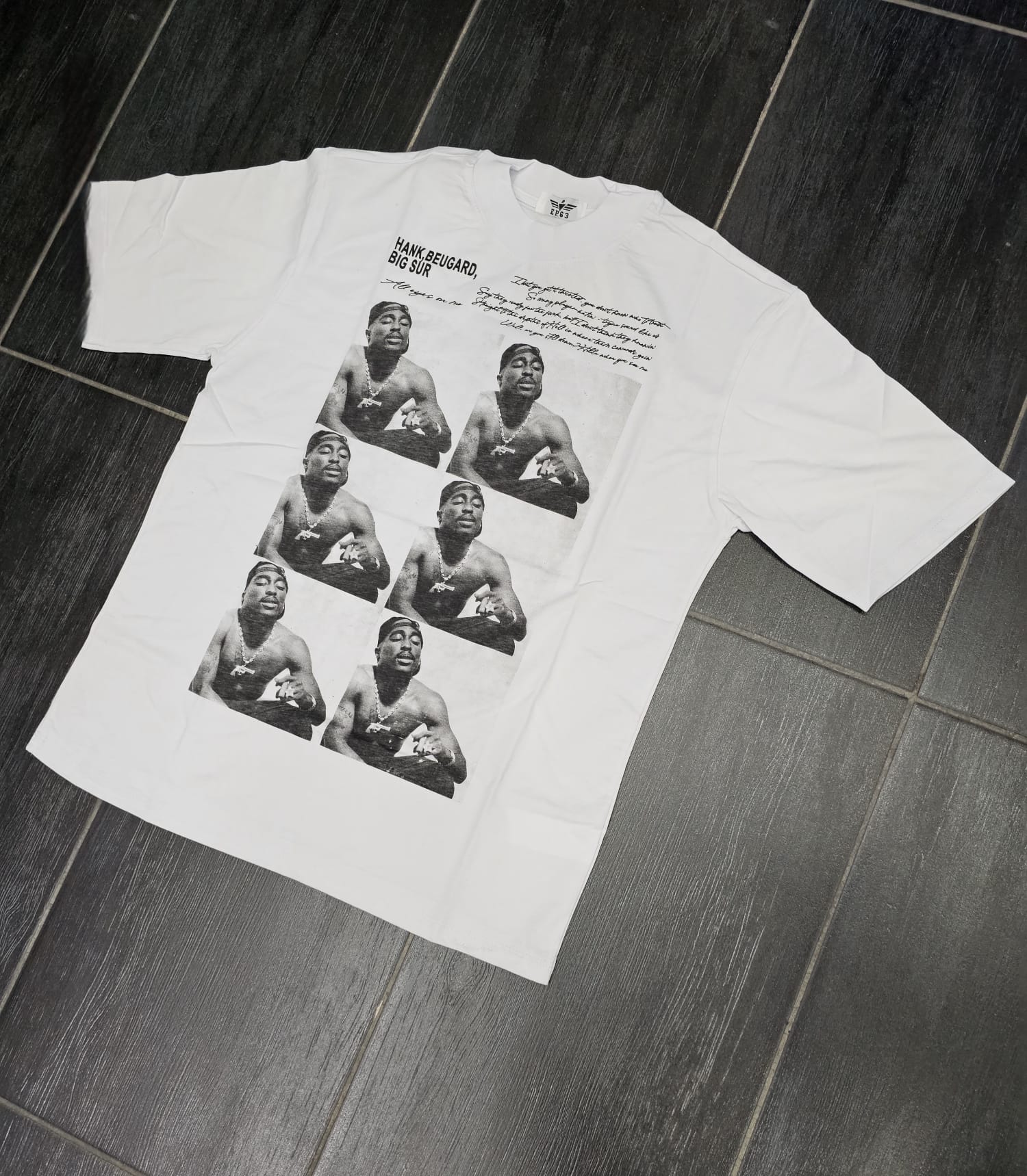 T-shirt mod TUPAC