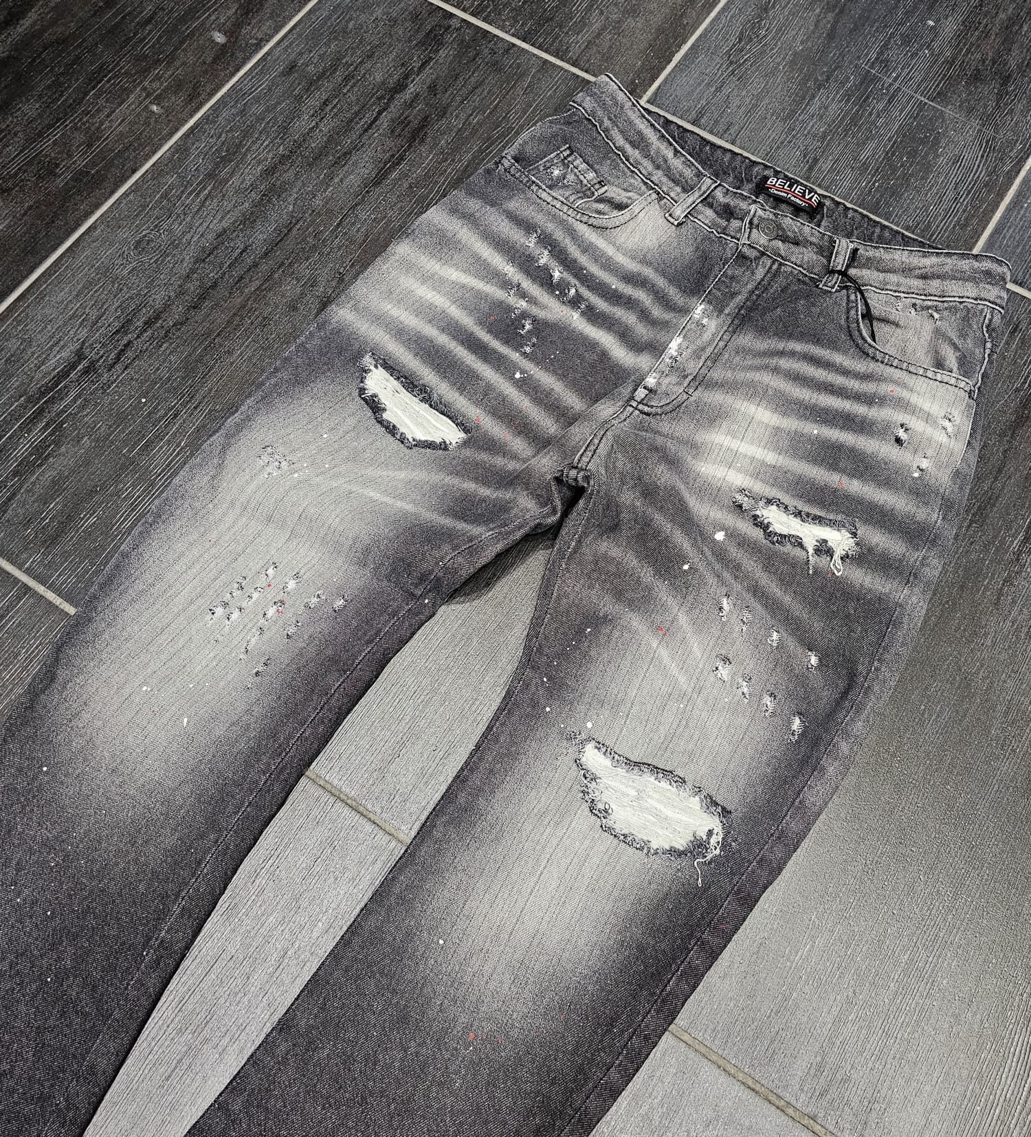 JEANS  BLV DSQ2 GRIGIO