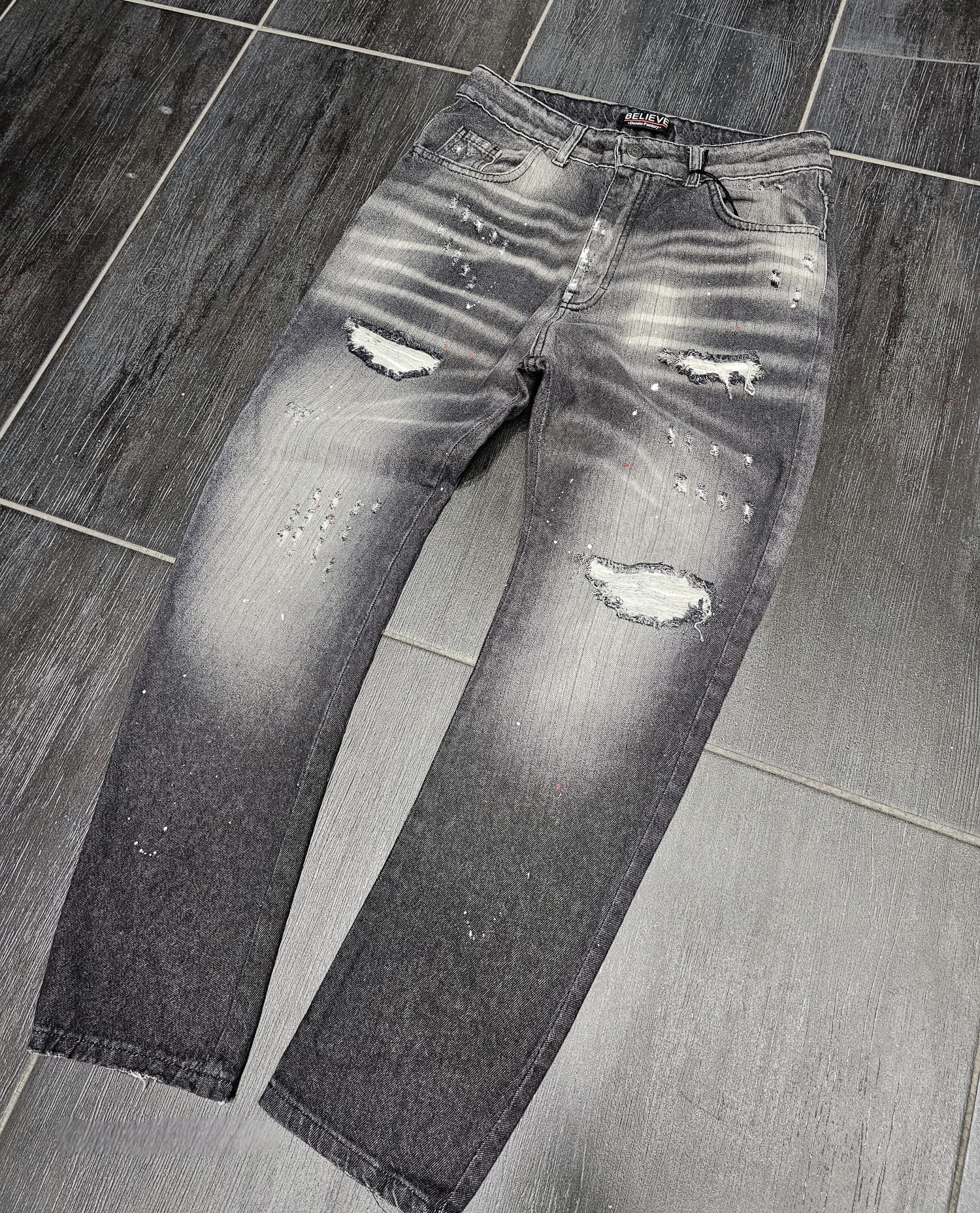 JEANS  BLV DSQ2 GRIGIO