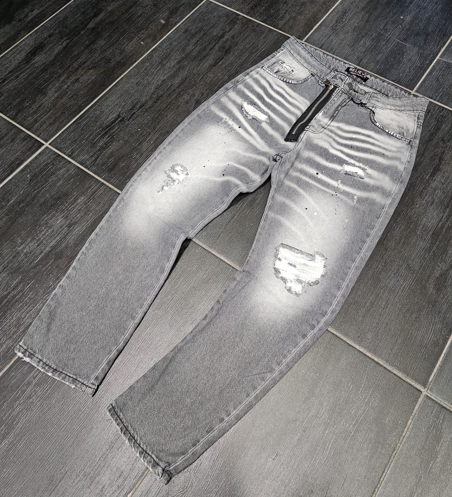 JEANS  BLV 0304 GRIGIO