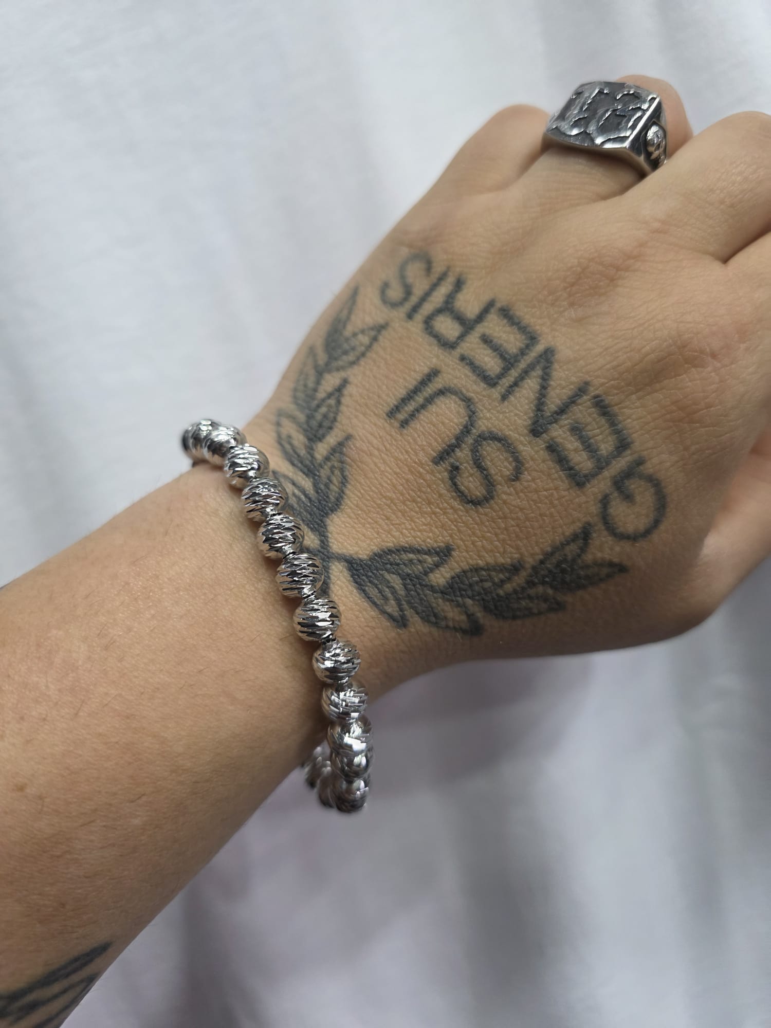 BRACCIALE MOD milleluci  grande bianco