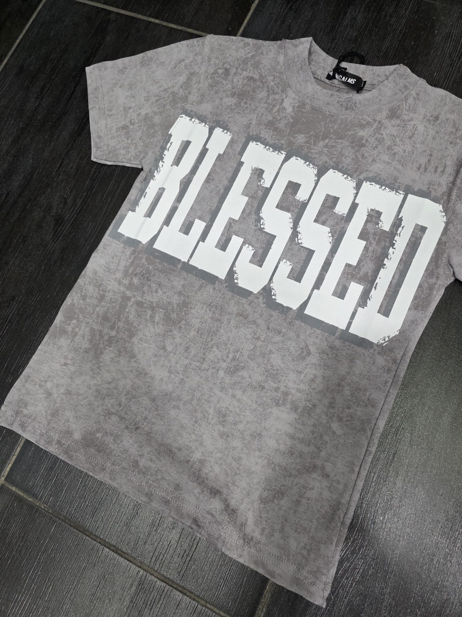 T-Shirt mod blessed marmo