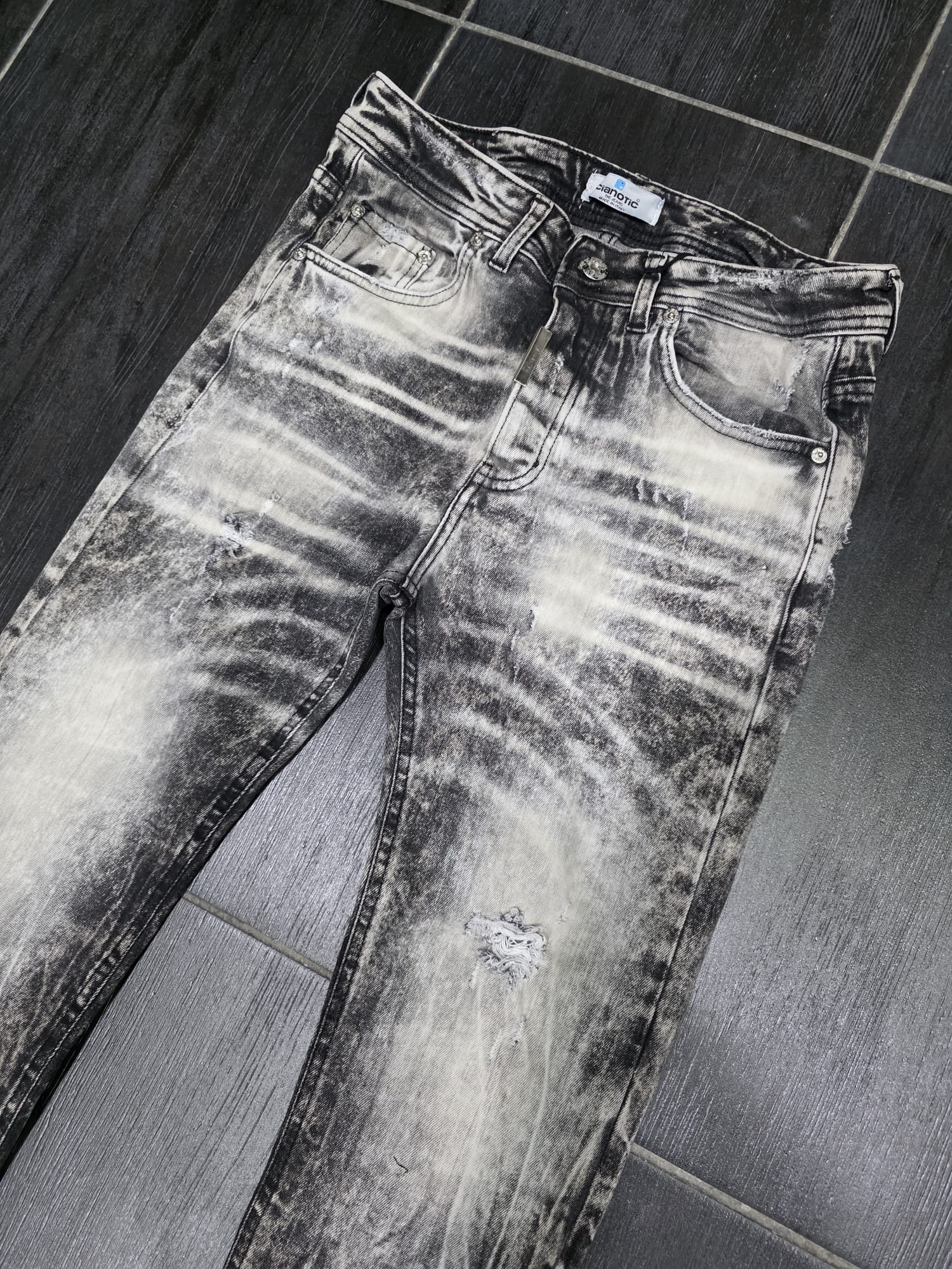 JEANS MOD MARBLE BLACK