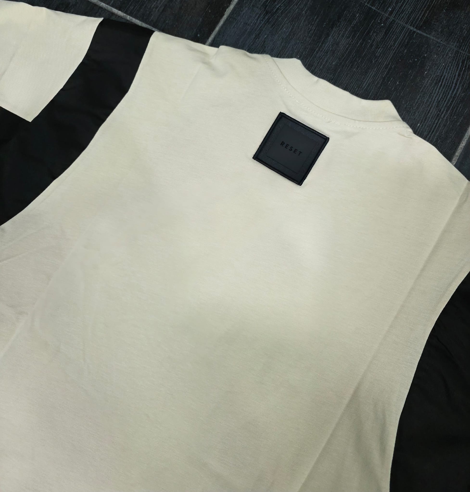 T-SHIRT #RESET MOD POPOLIN