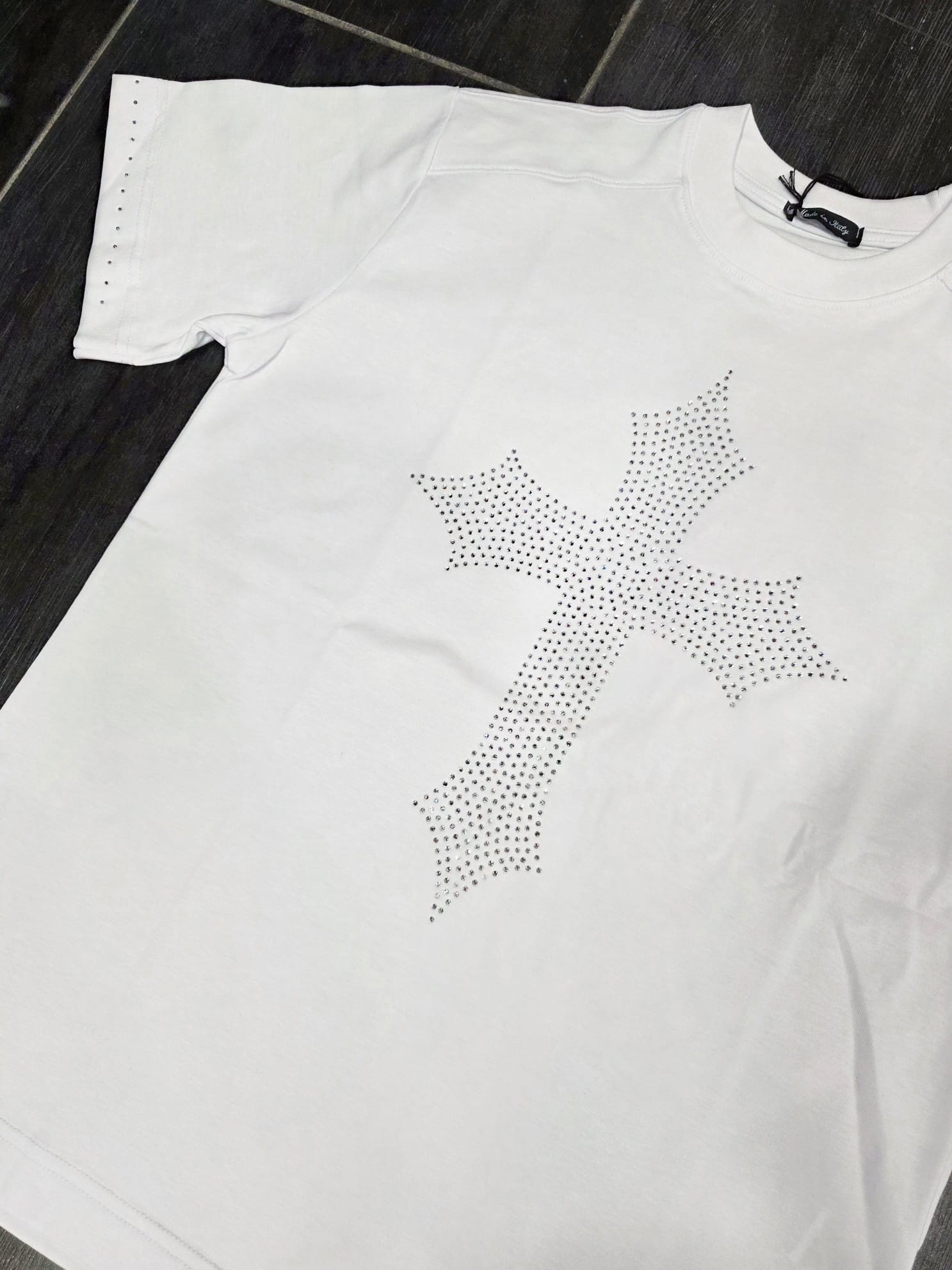 T-SHIRT RJ MOD DIAMOND CROS