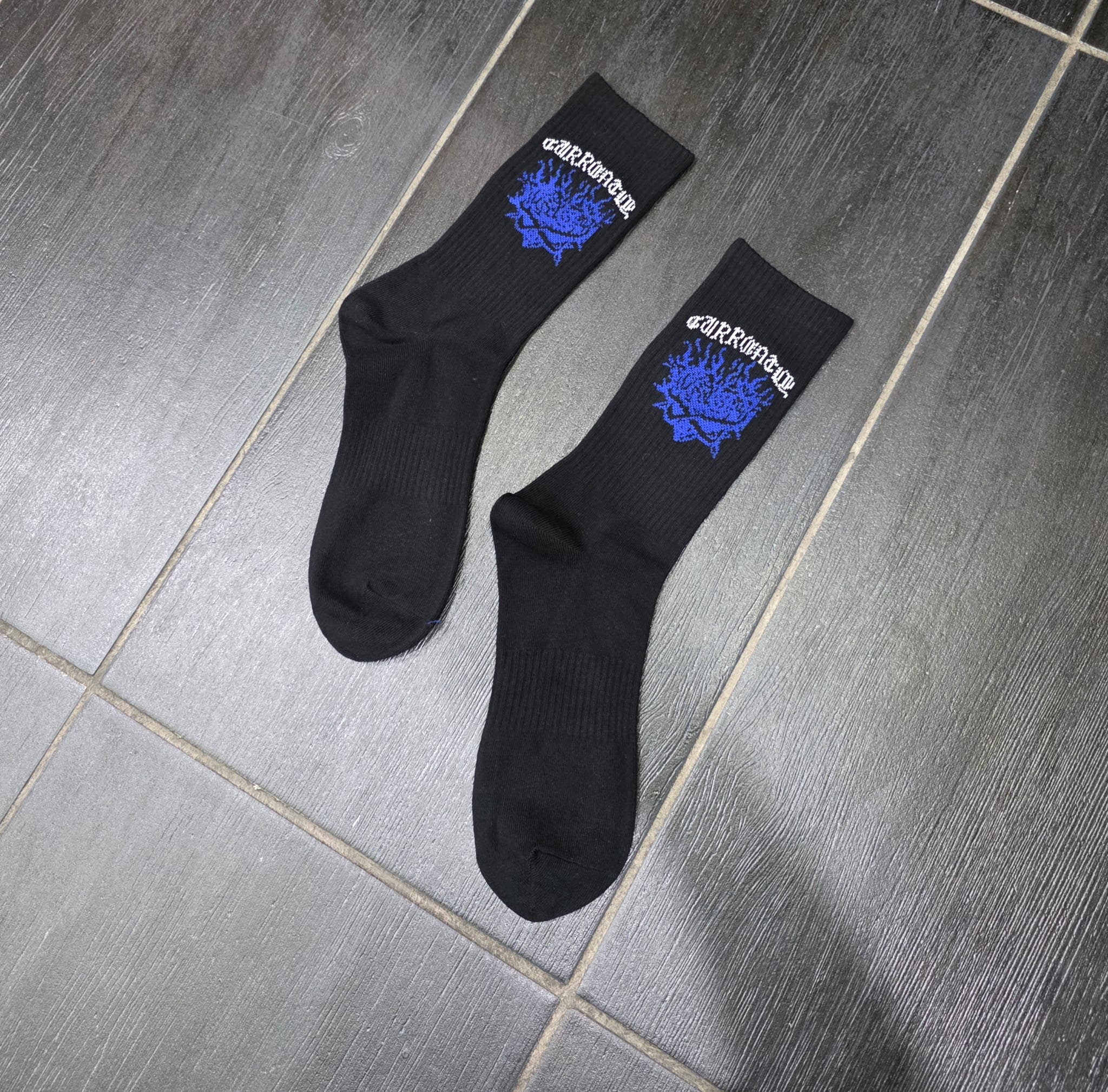 CALZINI CUORE BLUE