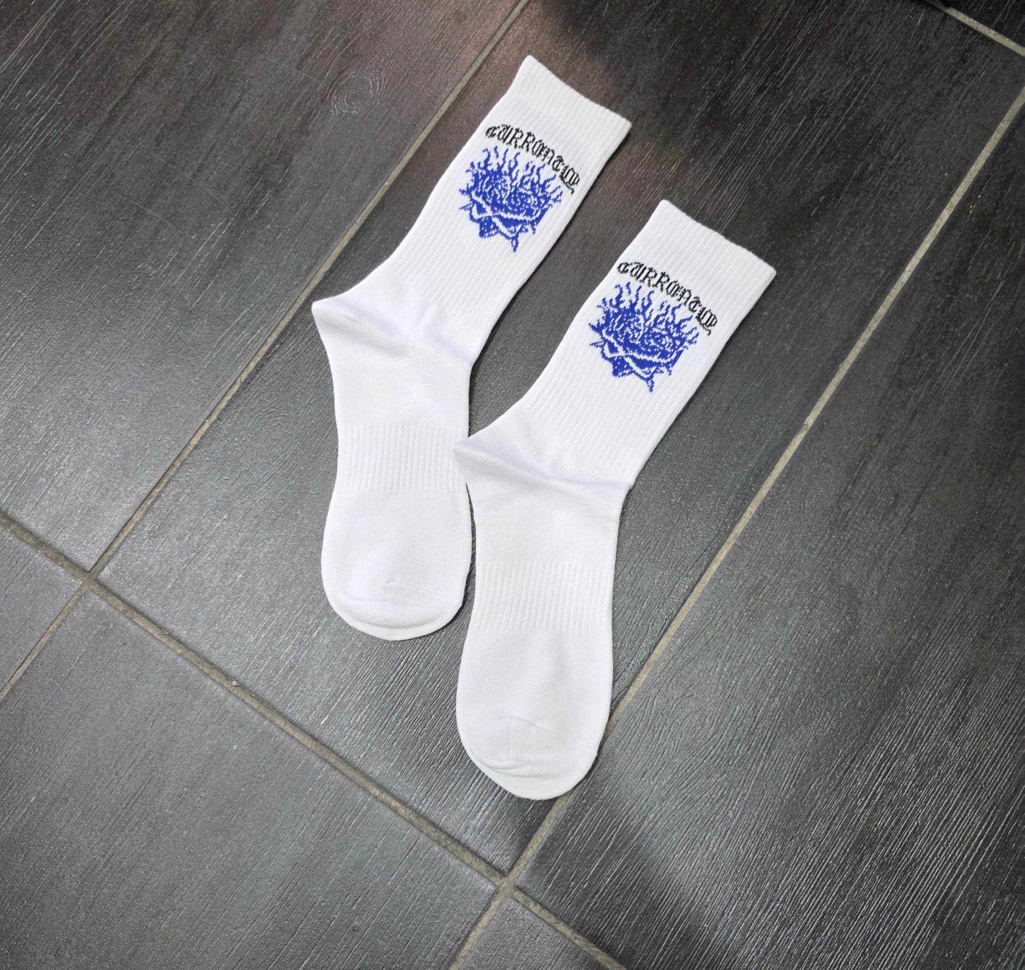 CALZINI CUORE BLUE