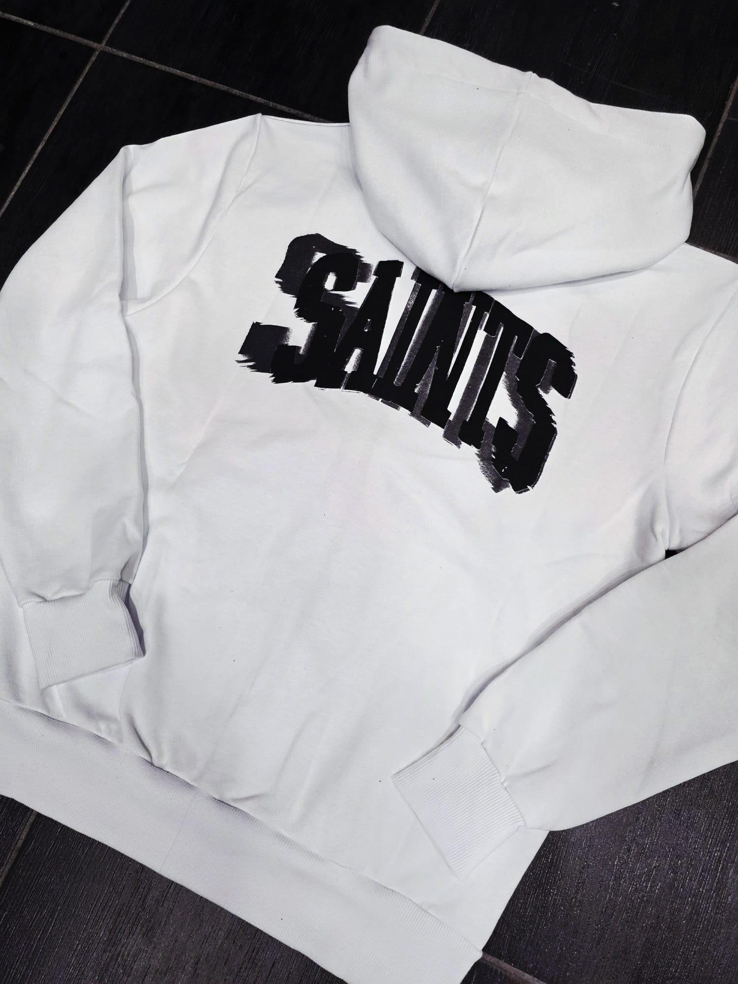FELPA MOD ZIP  SAINTS