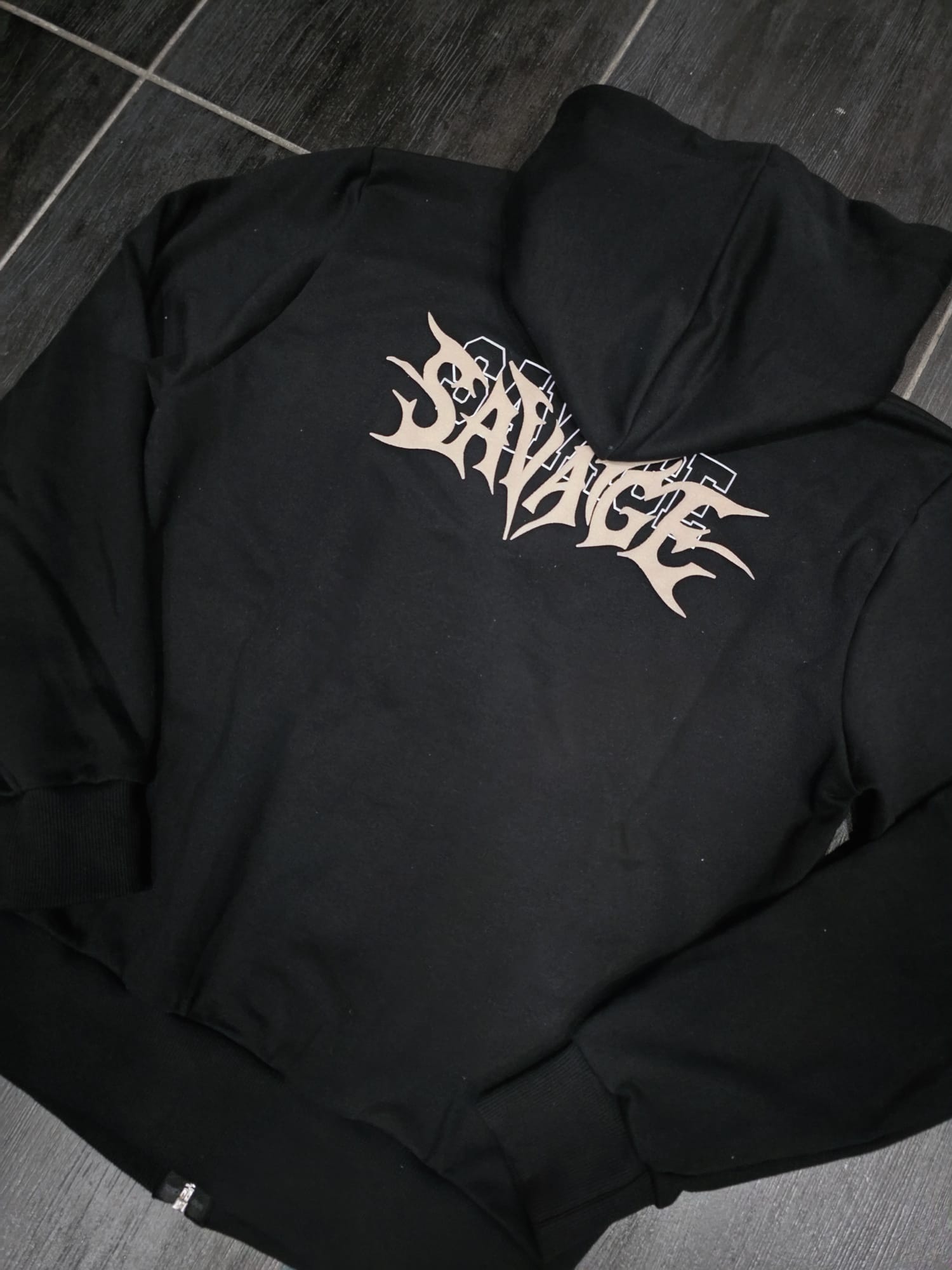 FELPA MOD ZIP SAVEGE