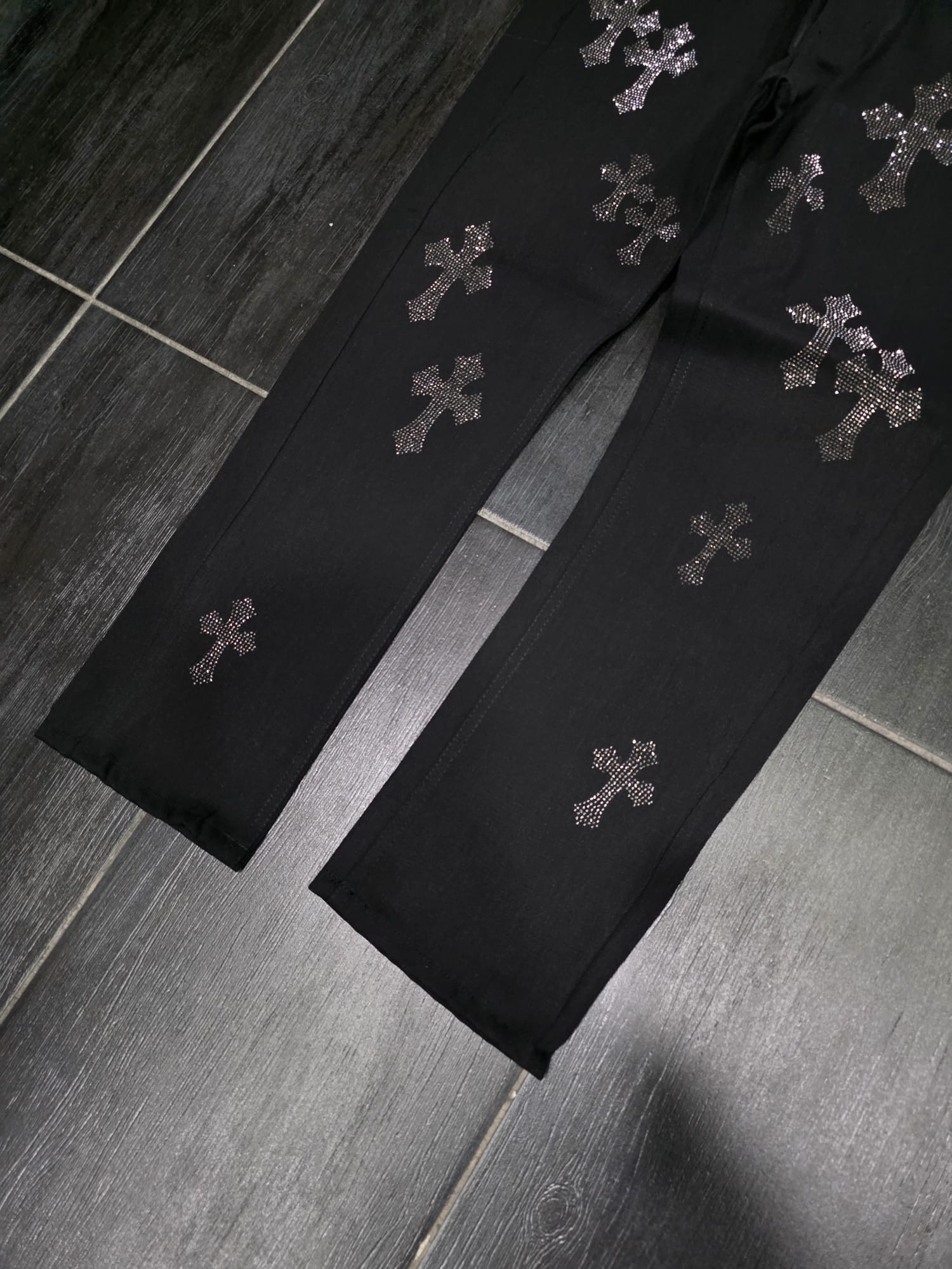JEANS MOD CHROME HEARTS