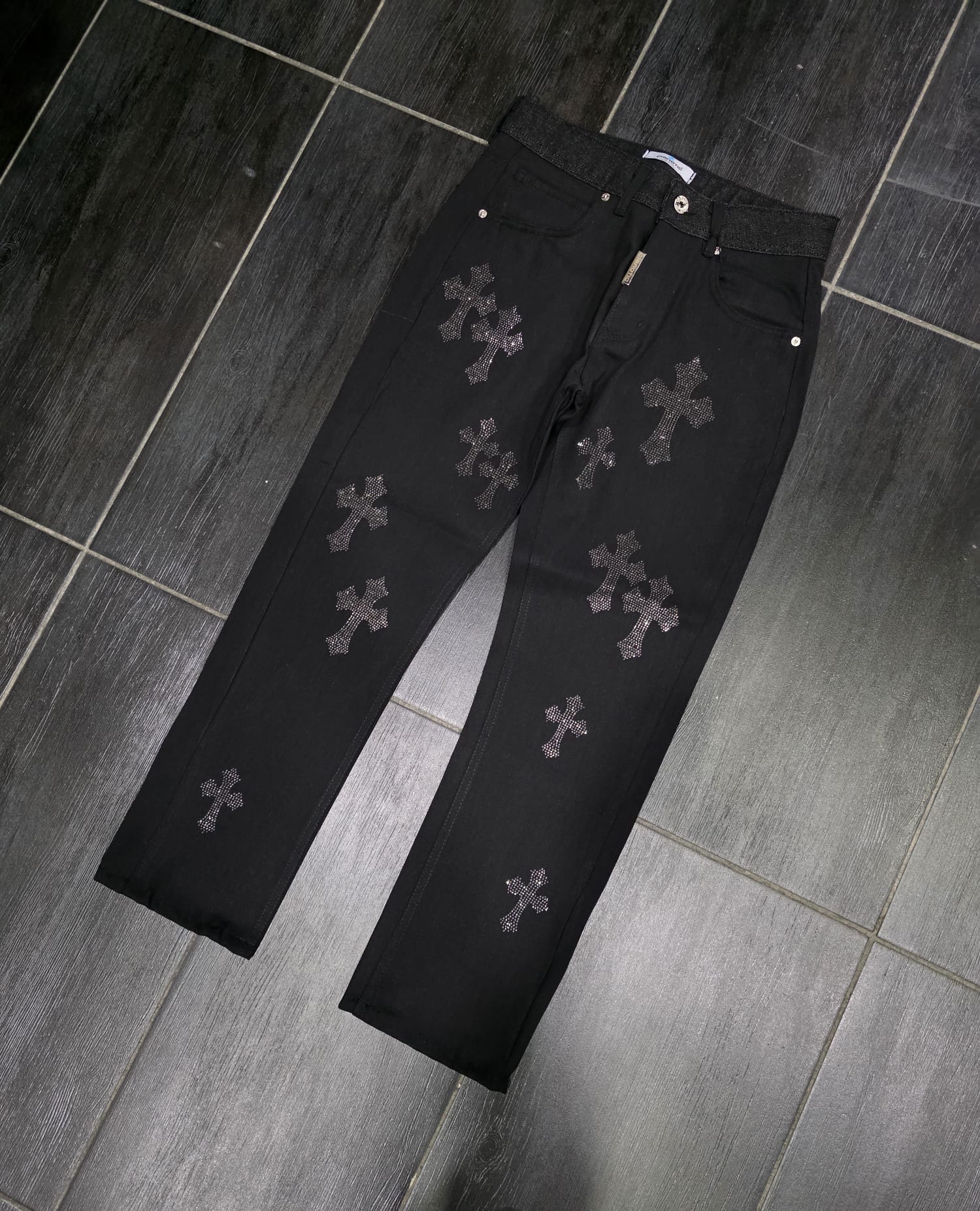JEANS MOD CHROME HEARTS