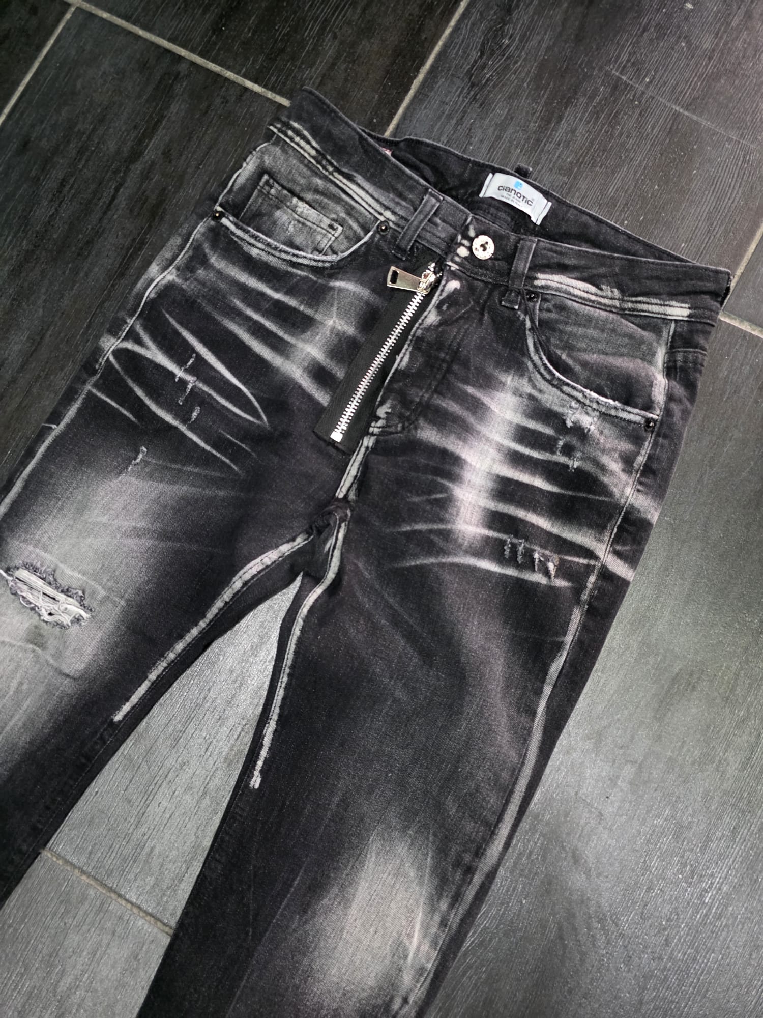 JEANS MOD DUCK BLACK
