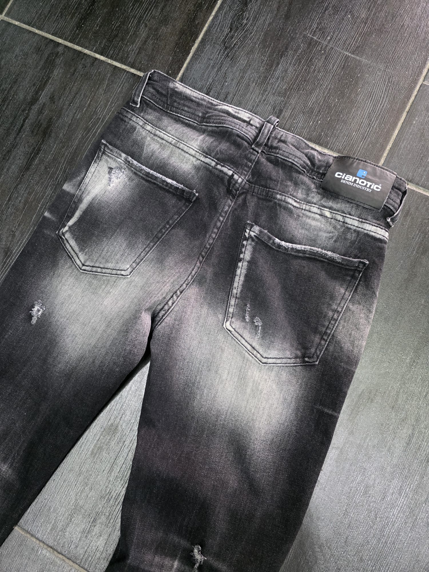 JEANS MOD DUCK BLACK